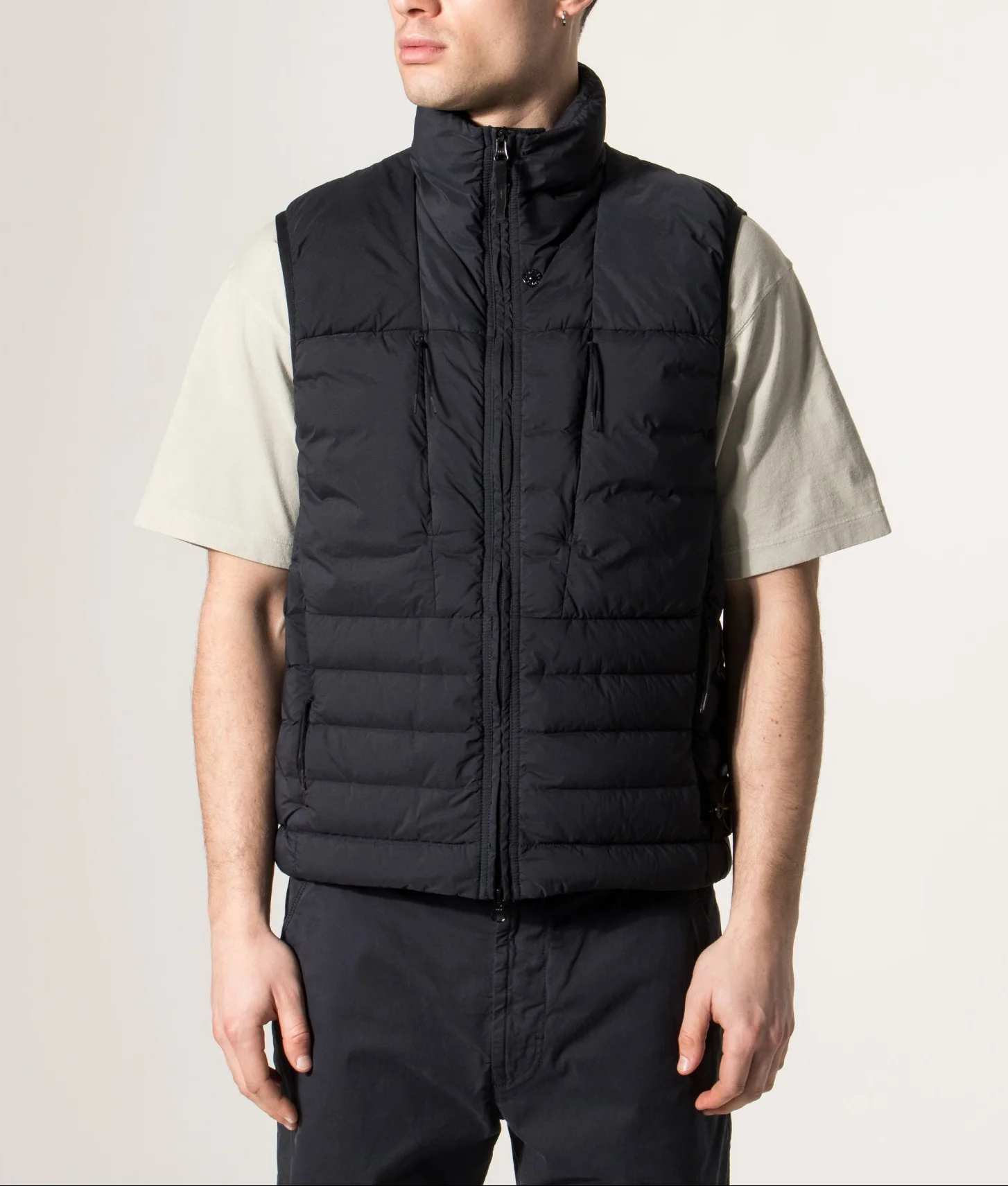 Seamless Tunnel Nylon Down-TC Vest - Image 2