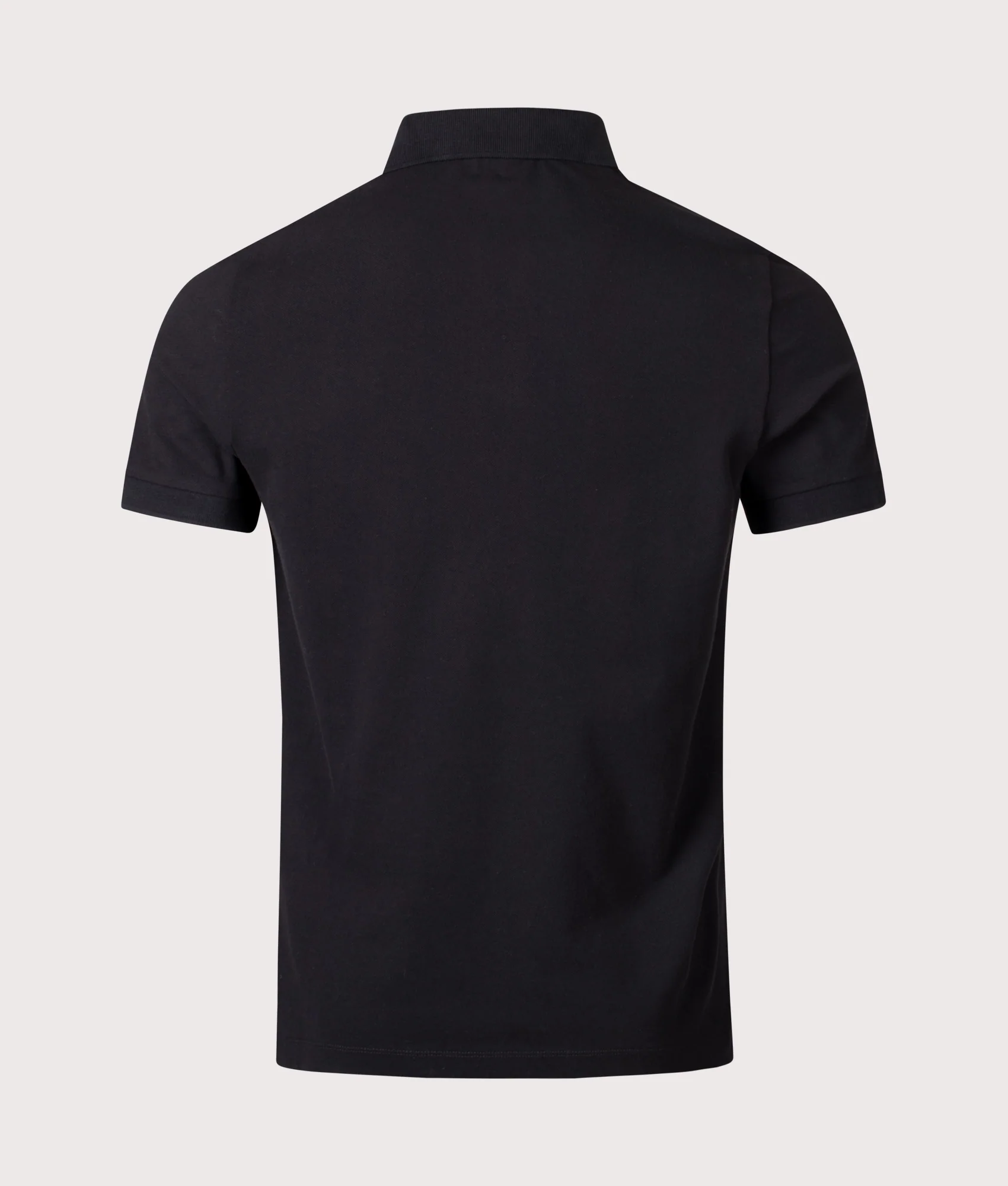 Slim Fit Compass Patch Polo Shirt - Image 4