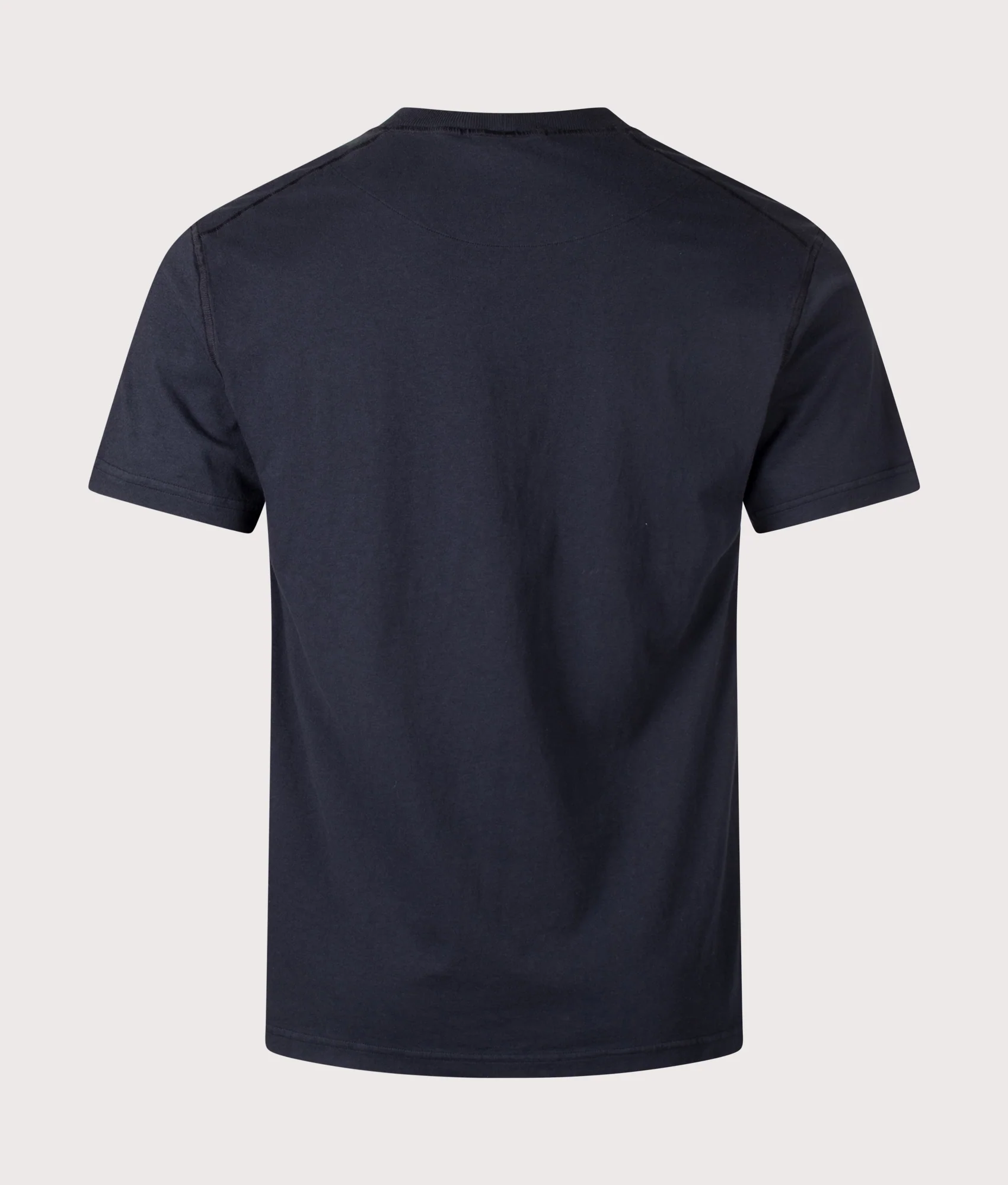 Slim Fit Organic Cotton 'FISSATO' Effect T-Shirt - Image 3