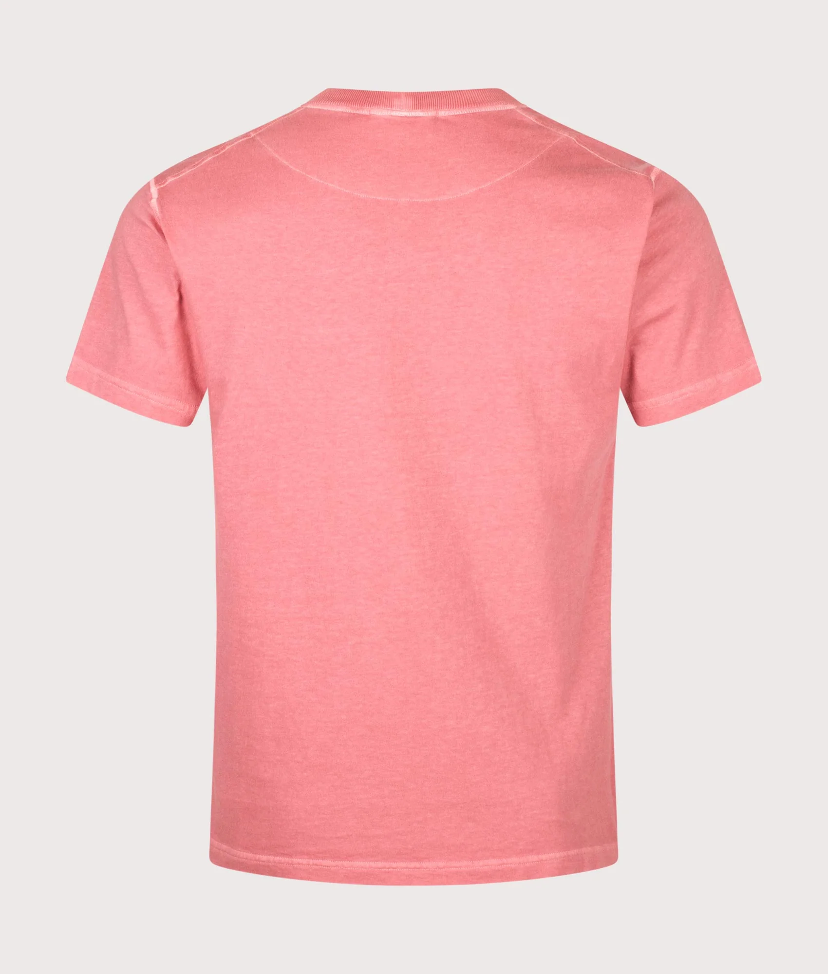 Slim Fit Organic Cotton 'FISSATO' Effect T-Shirt - Image 3