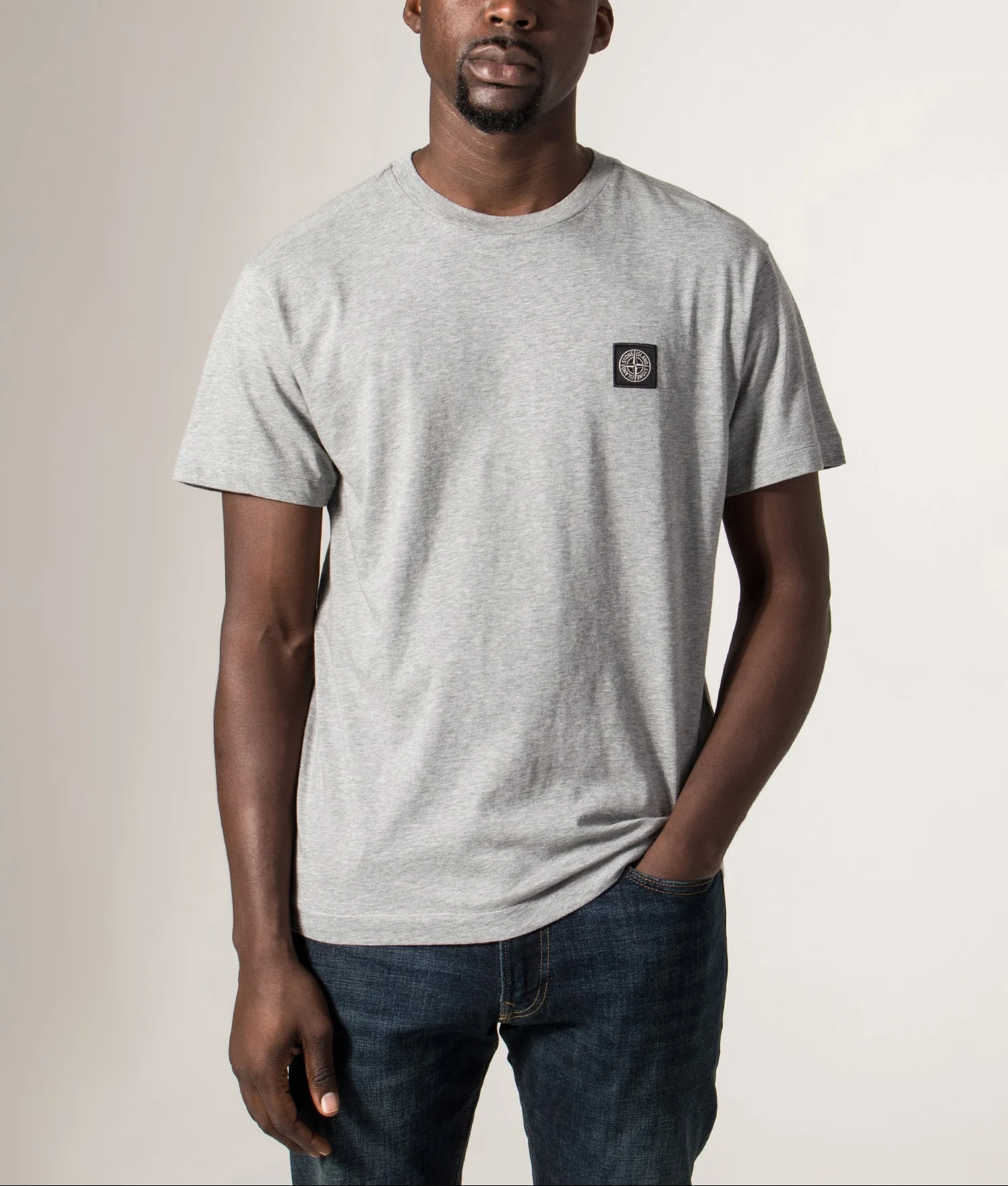 Slim Fit Patch Logo T-Shirt - Image 2