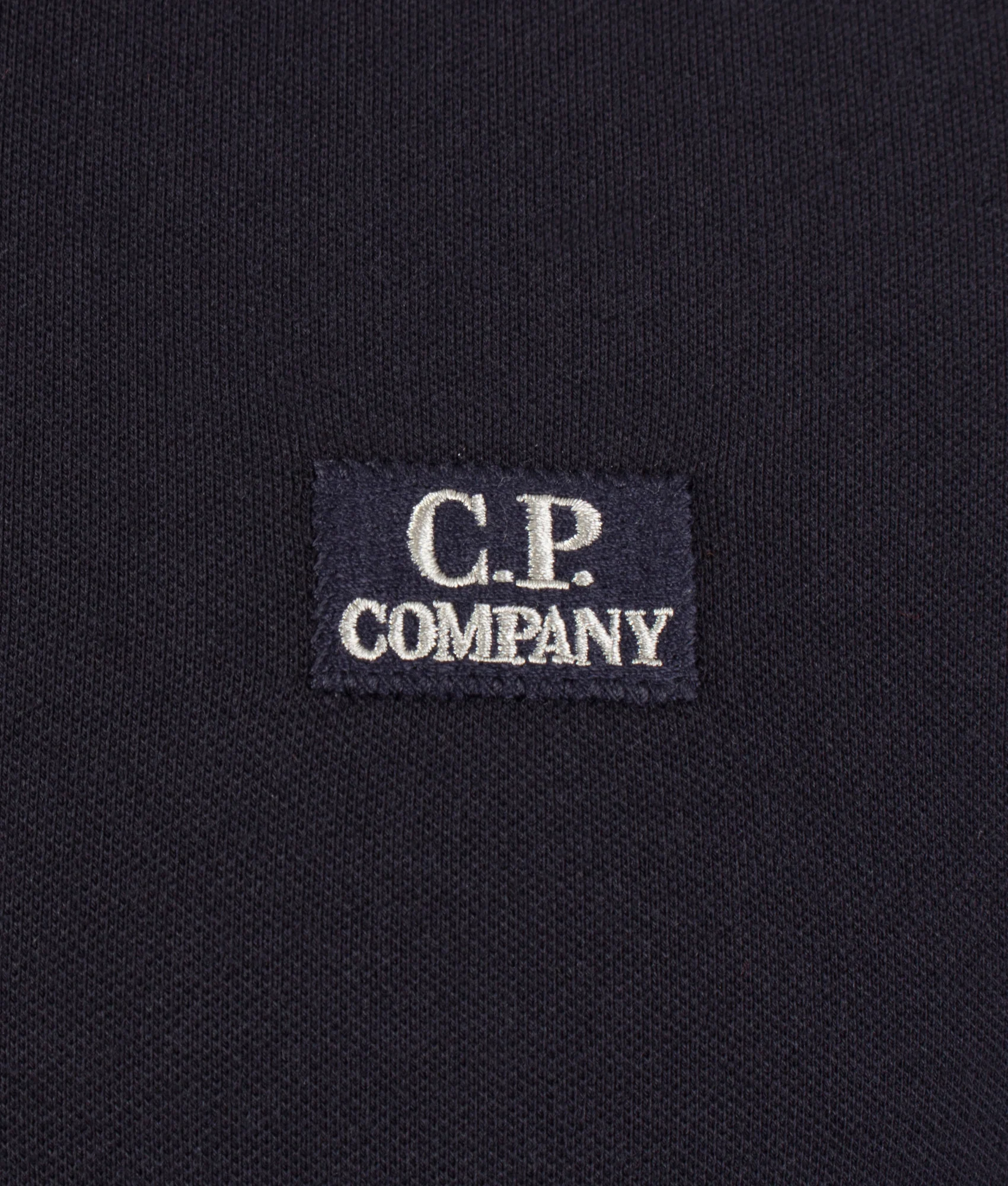 Stretch Piqué L/S 1/4 Zip Polo Shirt - Image 2