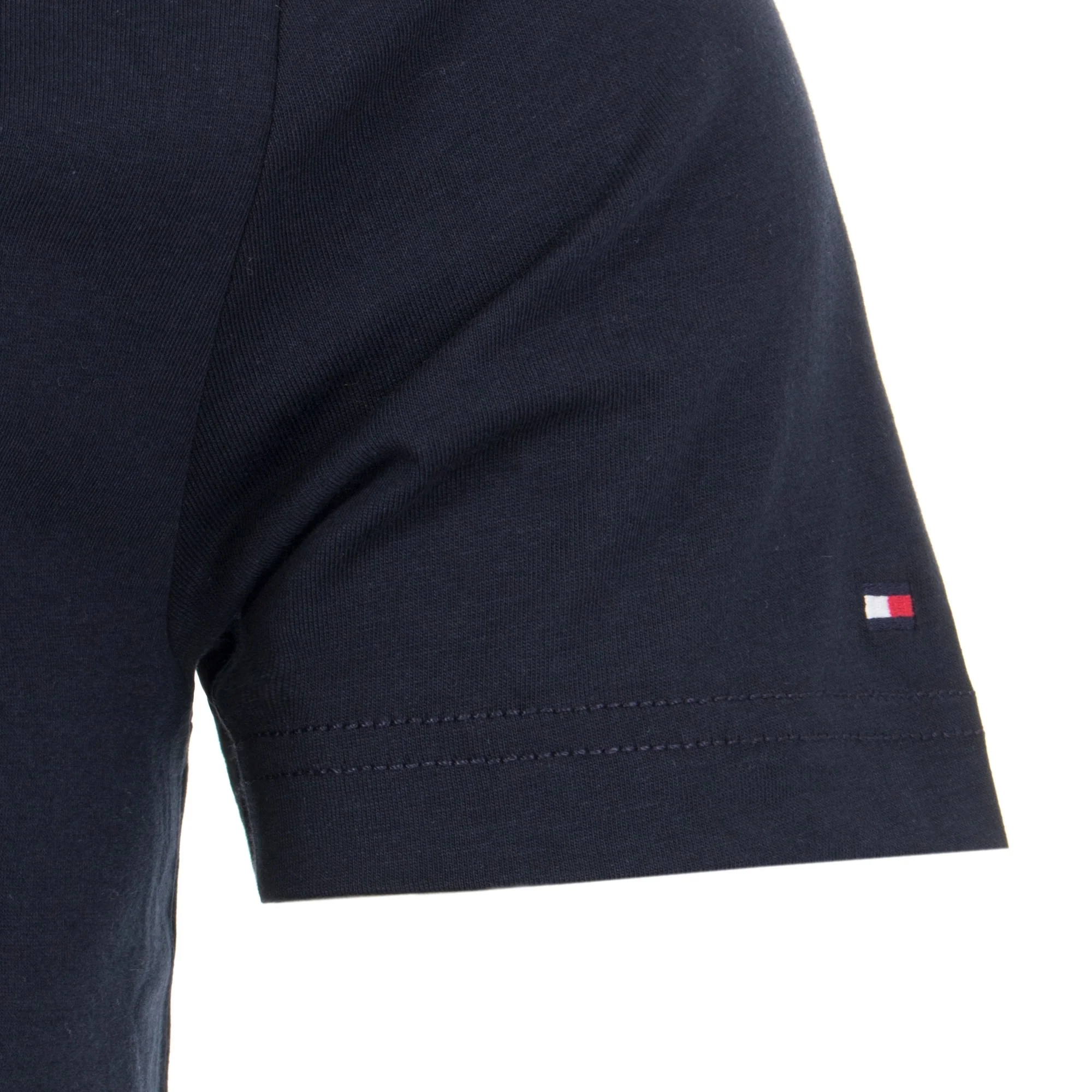 Striped Woven Label T-Shirt - Image 3