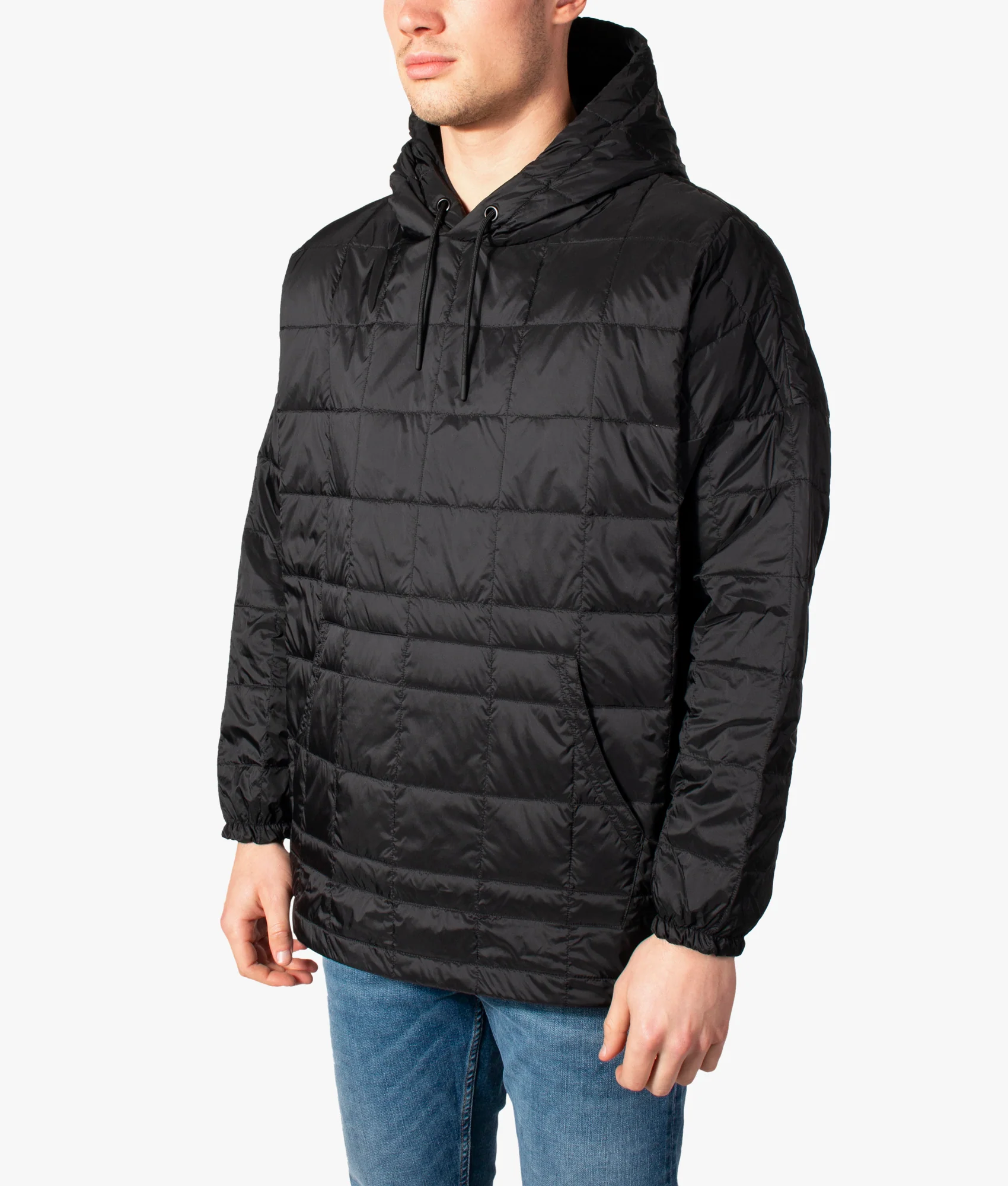 Oversized Down Hooded Jacket - Image 3
