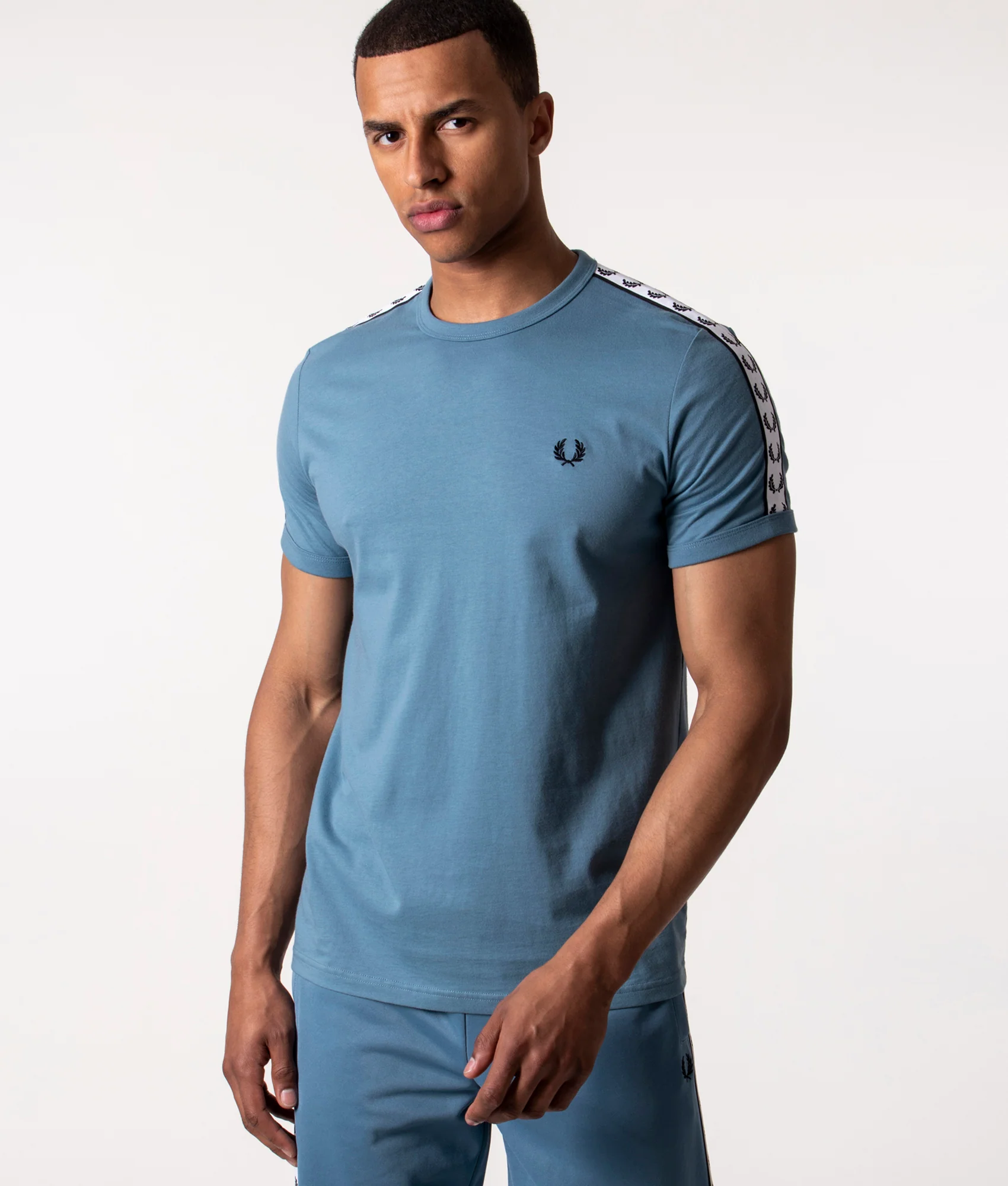 Regular Fit Taped Ringer T-Shirt