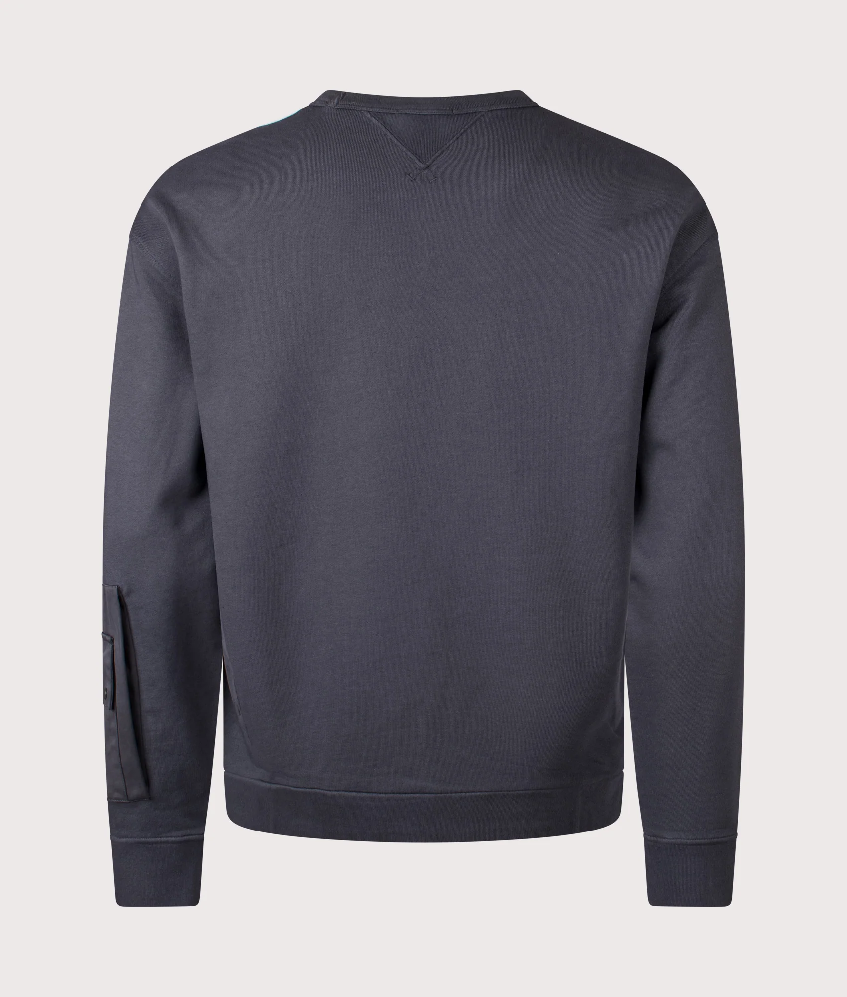 Garment Dyed Diagonal Fleece Sweatshirt - Image 5