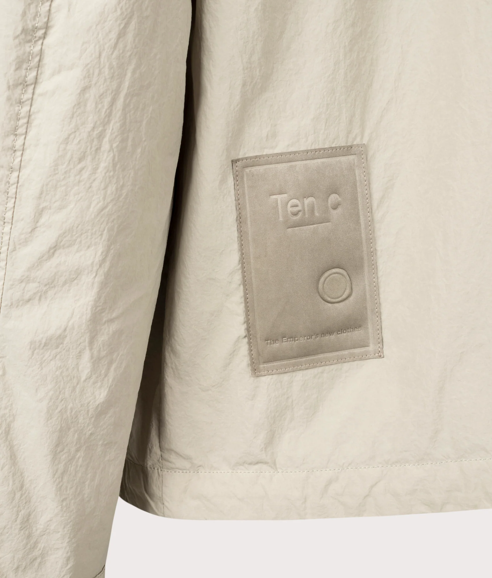 Garment Dyed Nylon Tactel Lined Jacket - Image 2