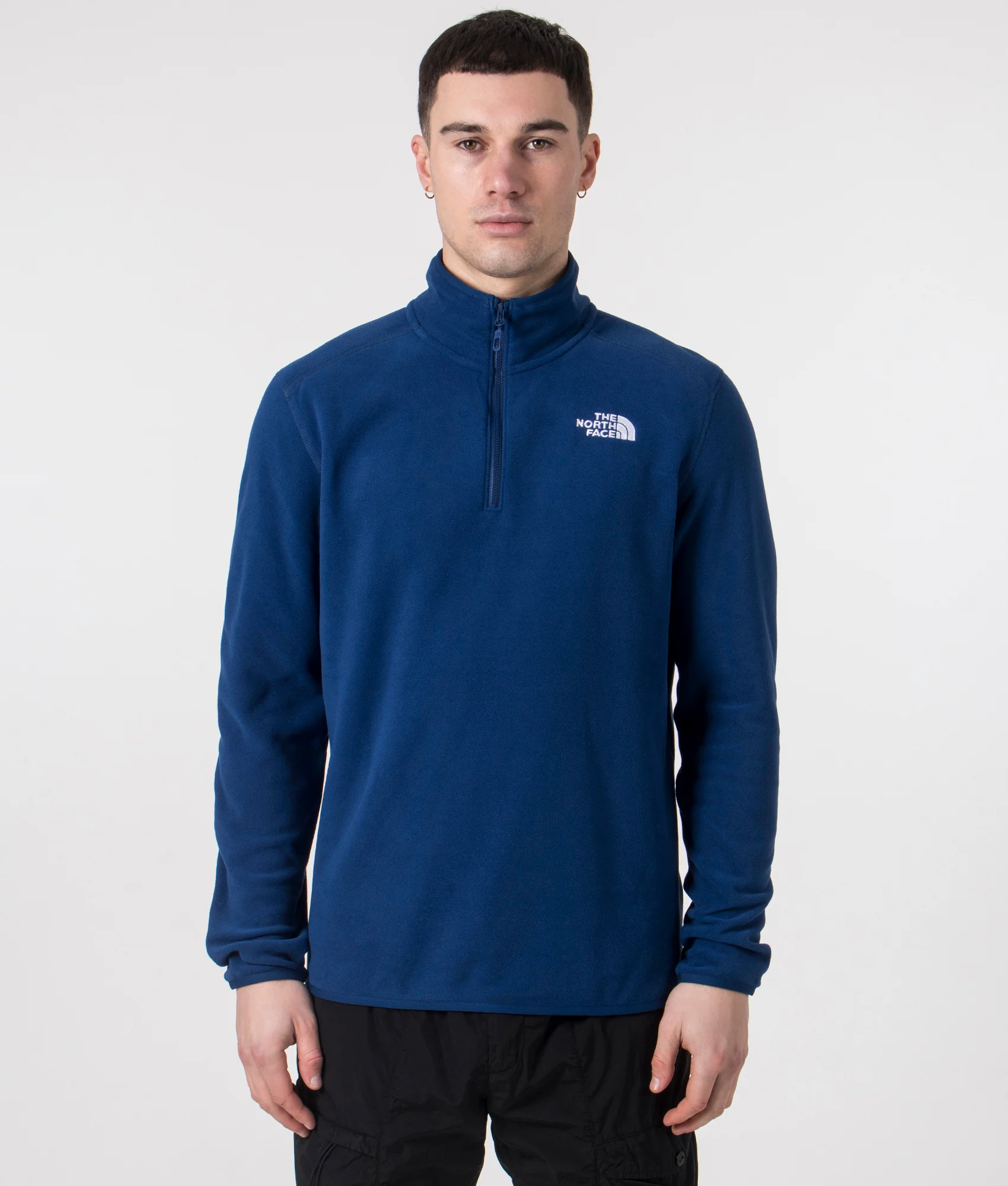 Quarter Zip 100 Glacier Fleece Sweatshirt - Image 2