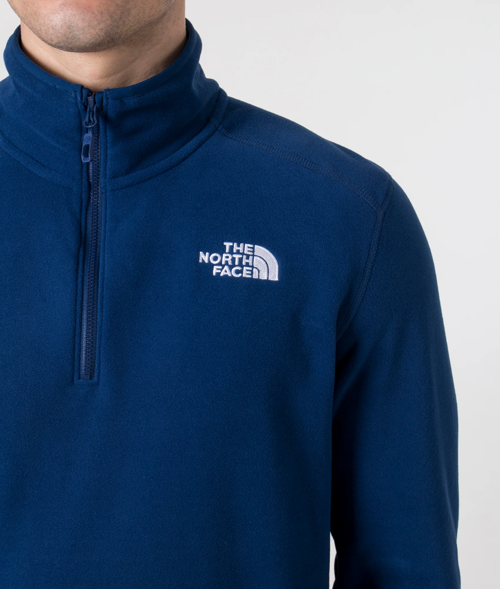 Quarter Zip 100 Glacier Fleece Sweatshirt - Image 3