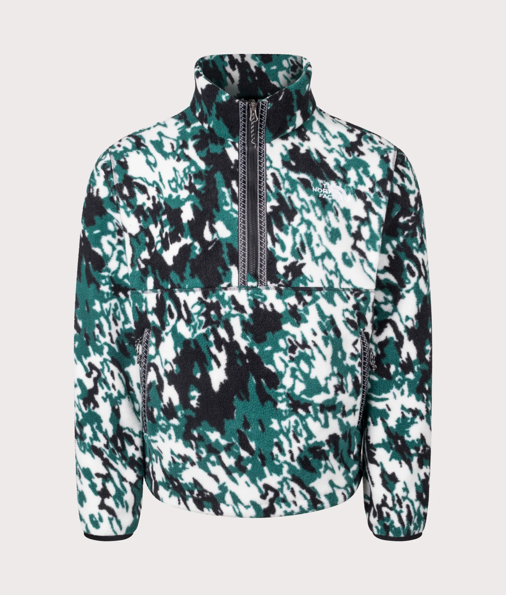 Relaxed Fit Quarter Zip Fleeski