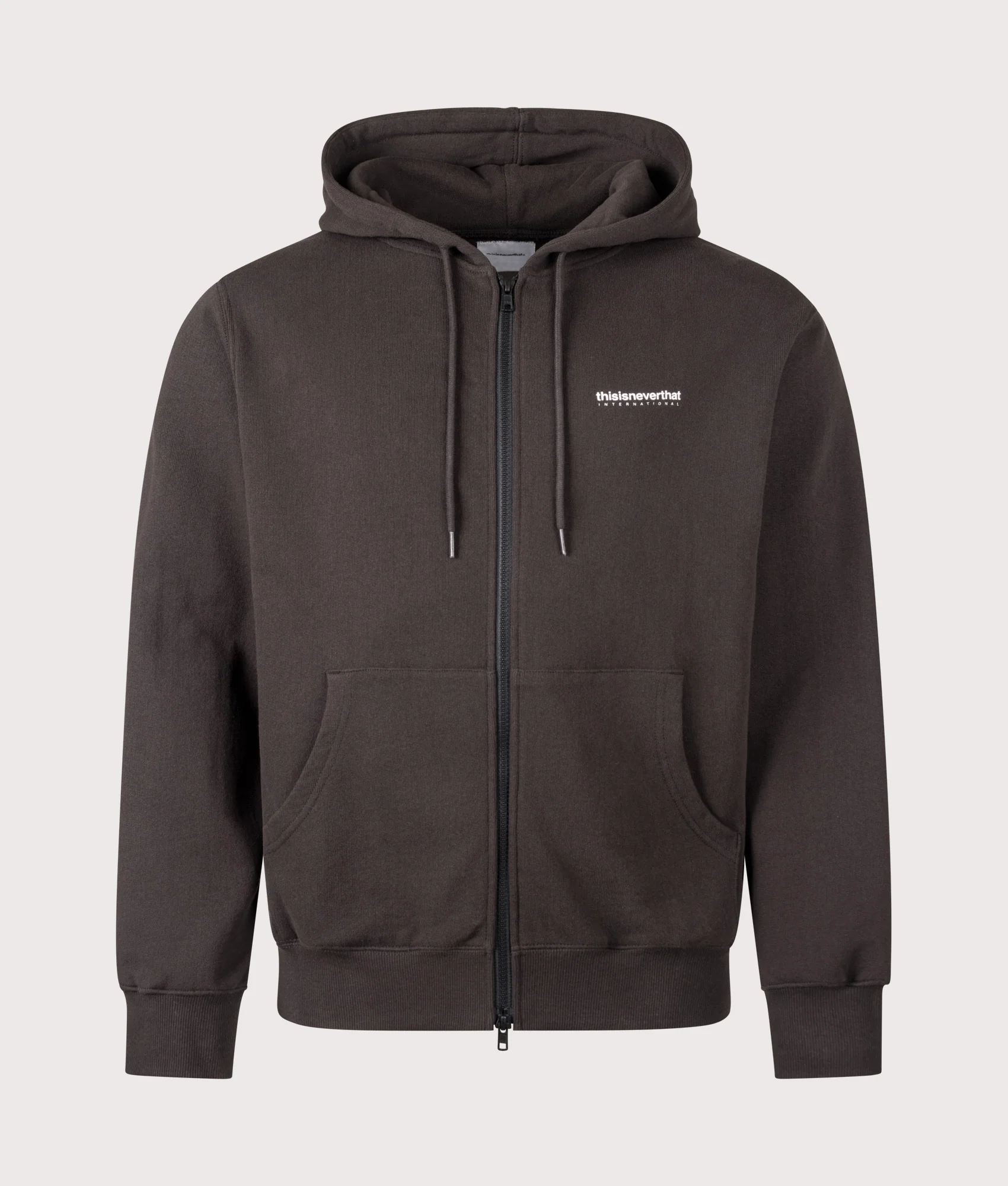 INTL. Logo Zip Through Hoodie - Image 2
