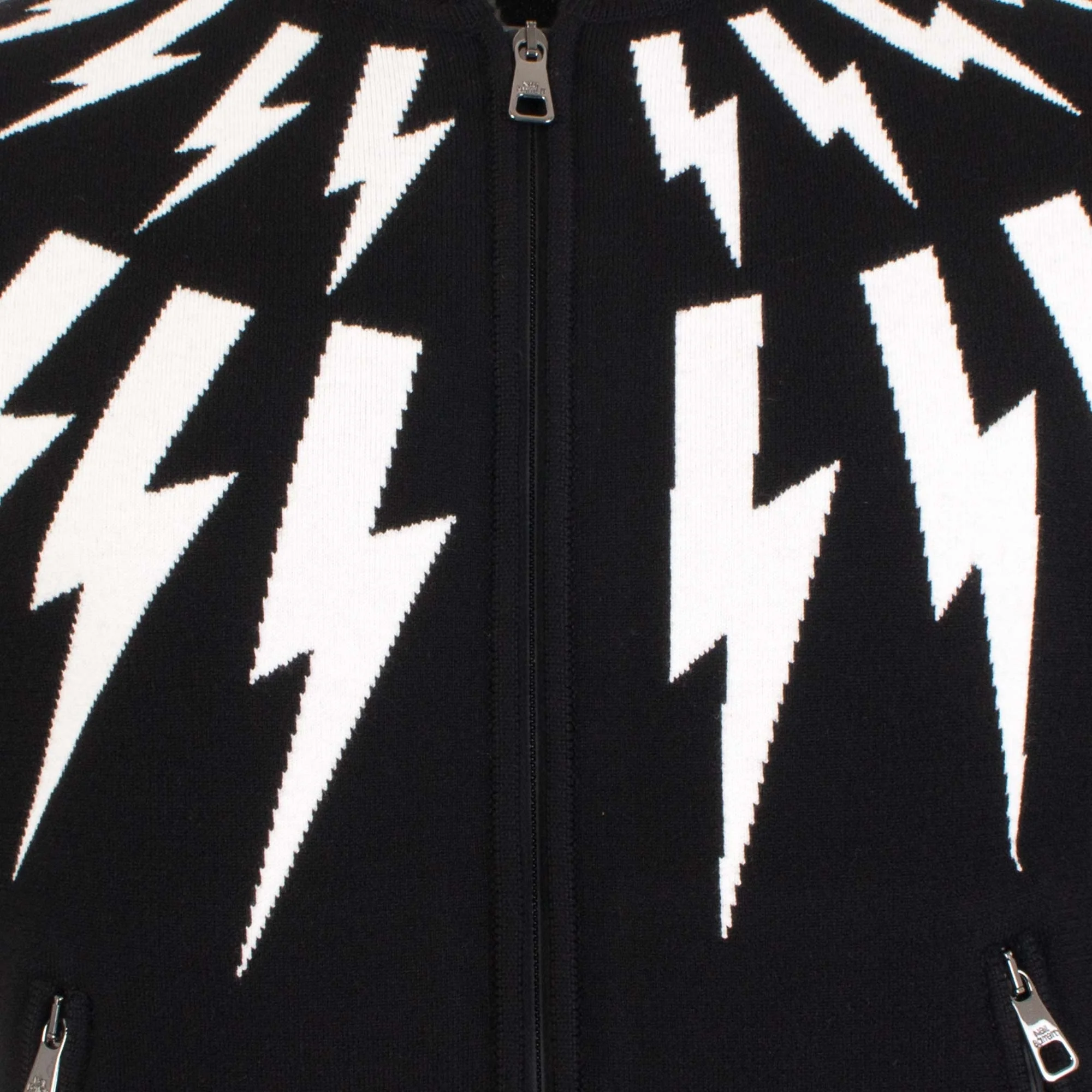 Thunderbolt Double Face Bomber Jacket - Image 2