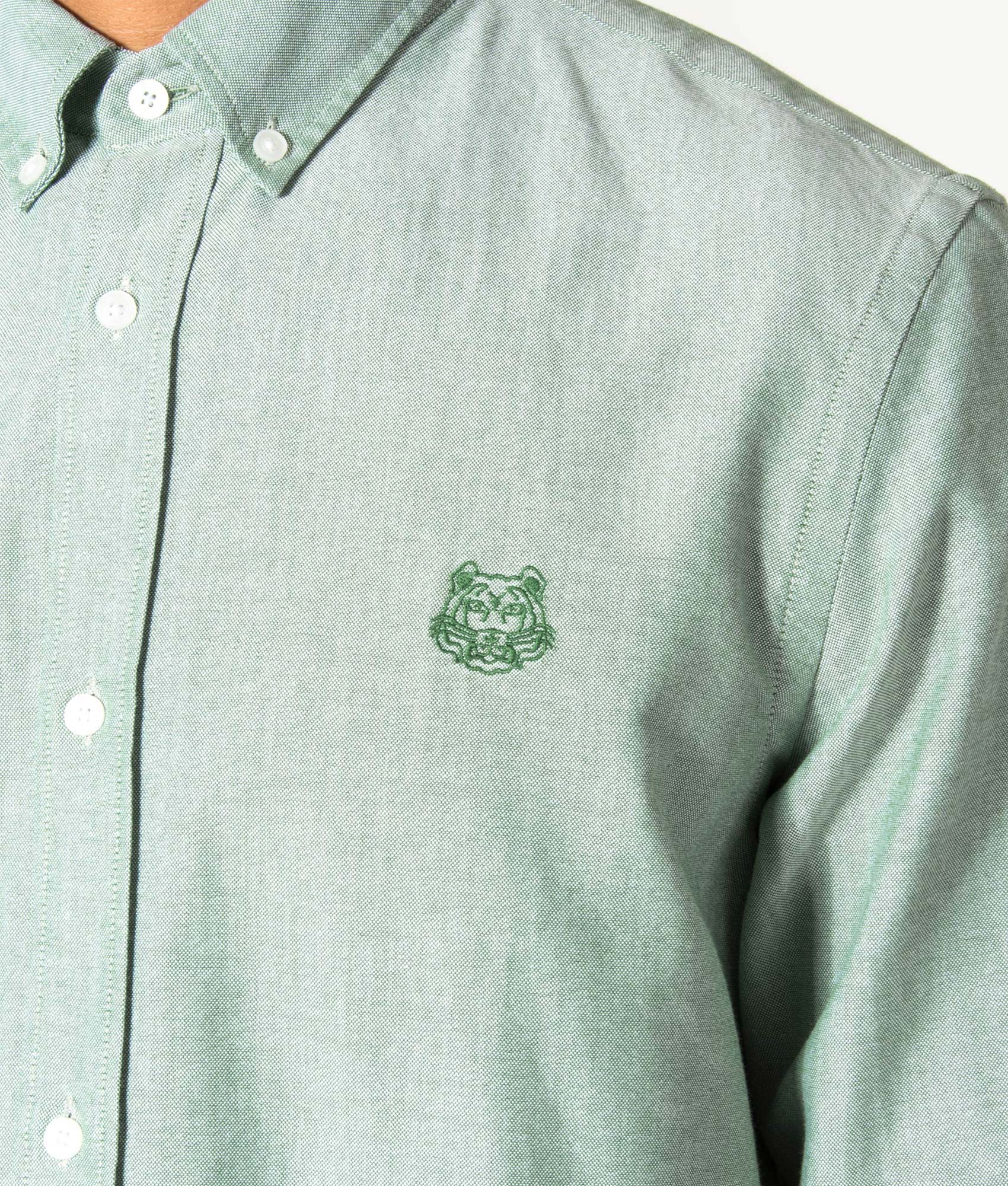 Tiger Crest Button Down Shirt - Image 2