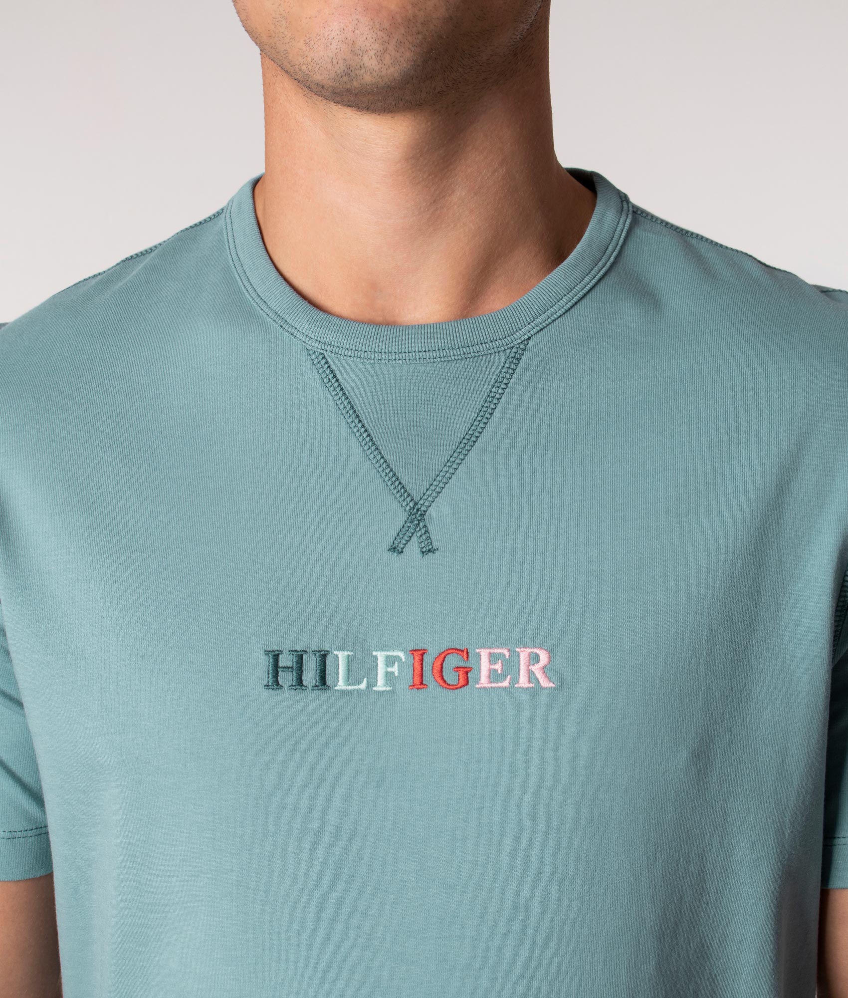 Contrast Stitch T-Shirt - Image 2