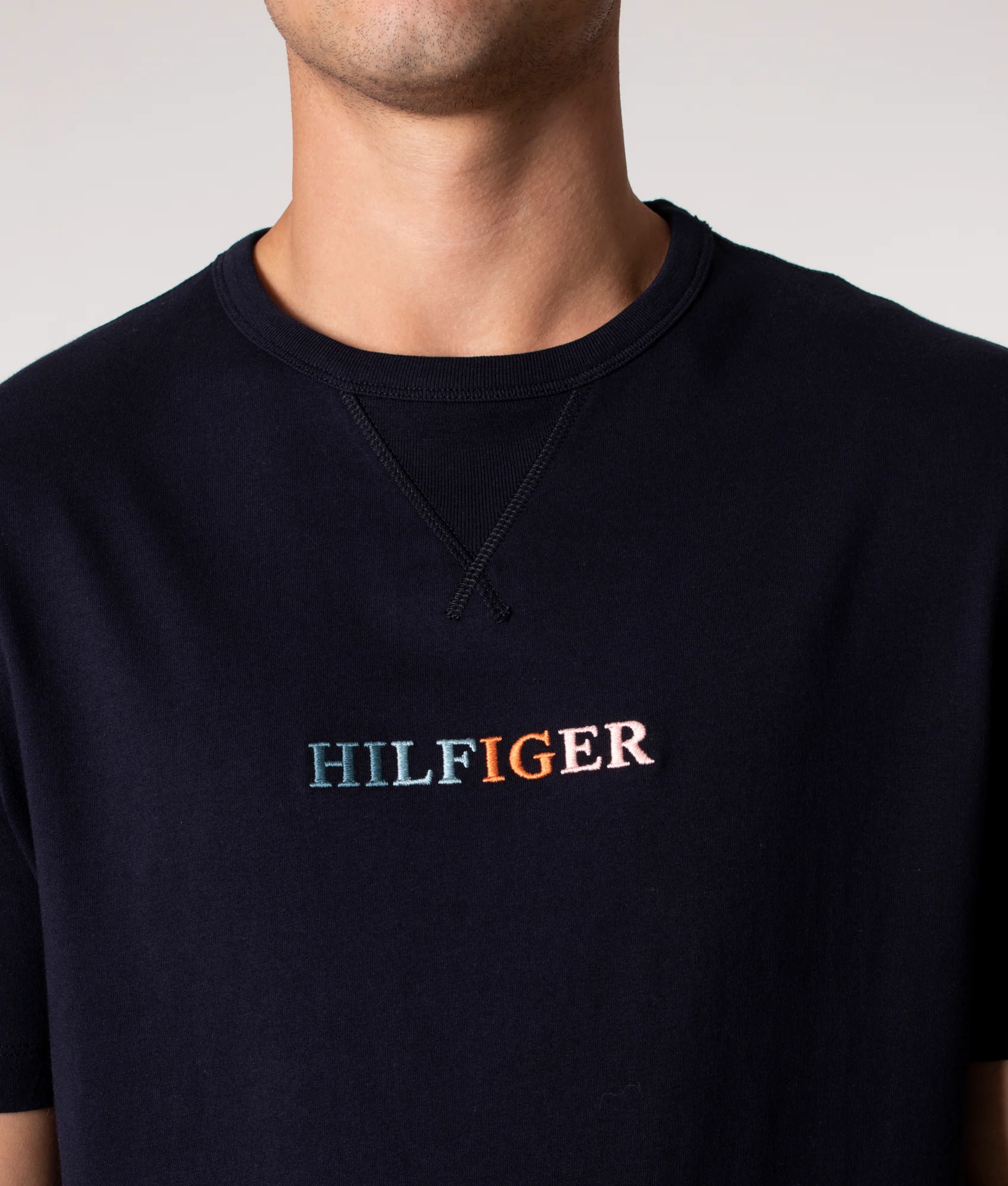 Contrast Stitch T-Shirt - Image 2