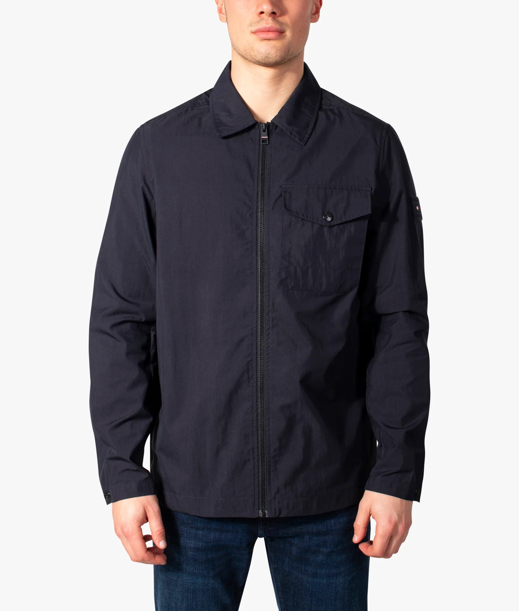 Zip Through Overshirt Jacket - Image 2