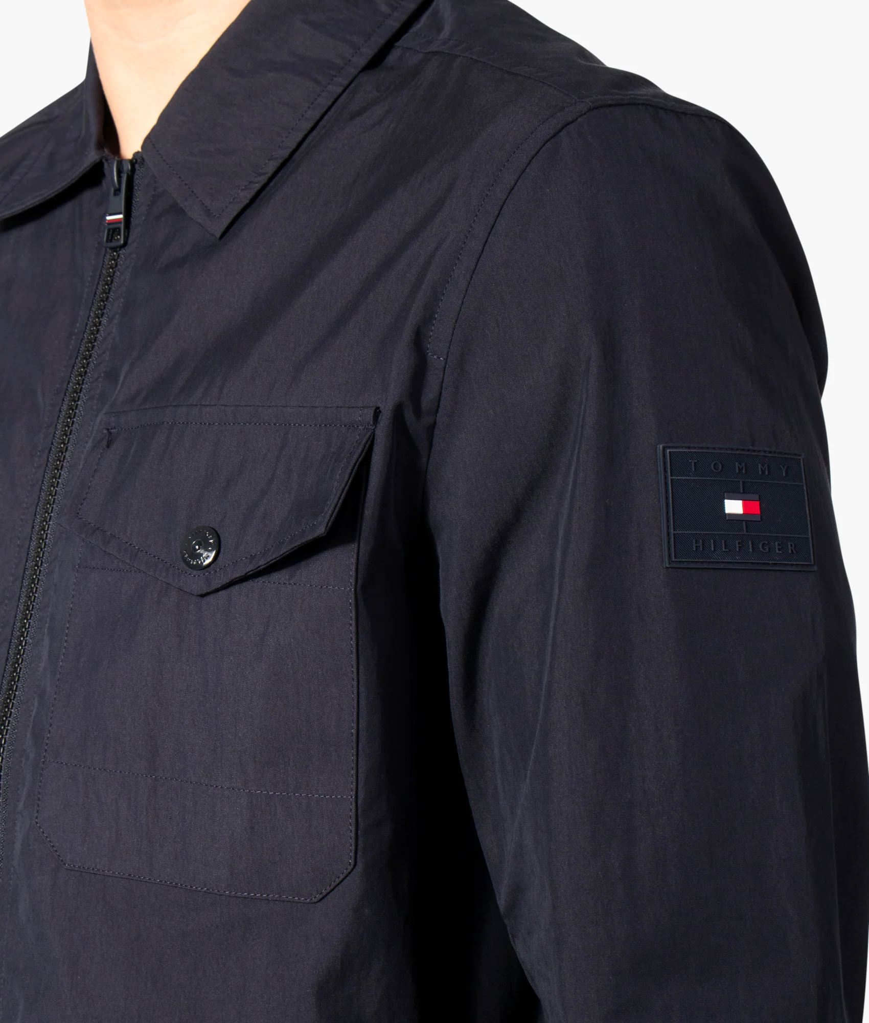 Zip Through Overshirt Jacket - Image 3