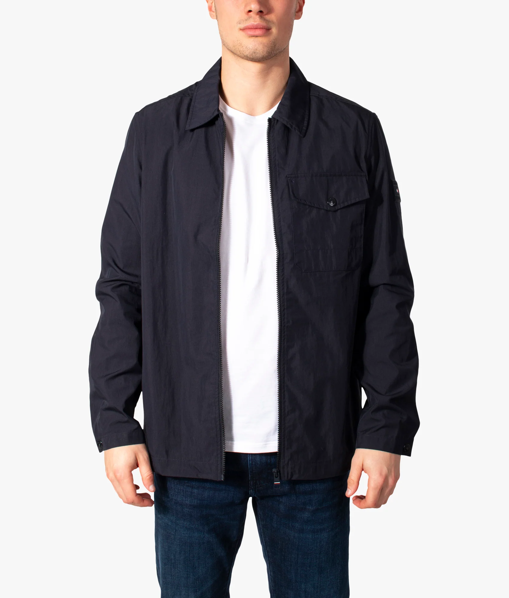 Zip Through Overshirt Jacket - Image 4