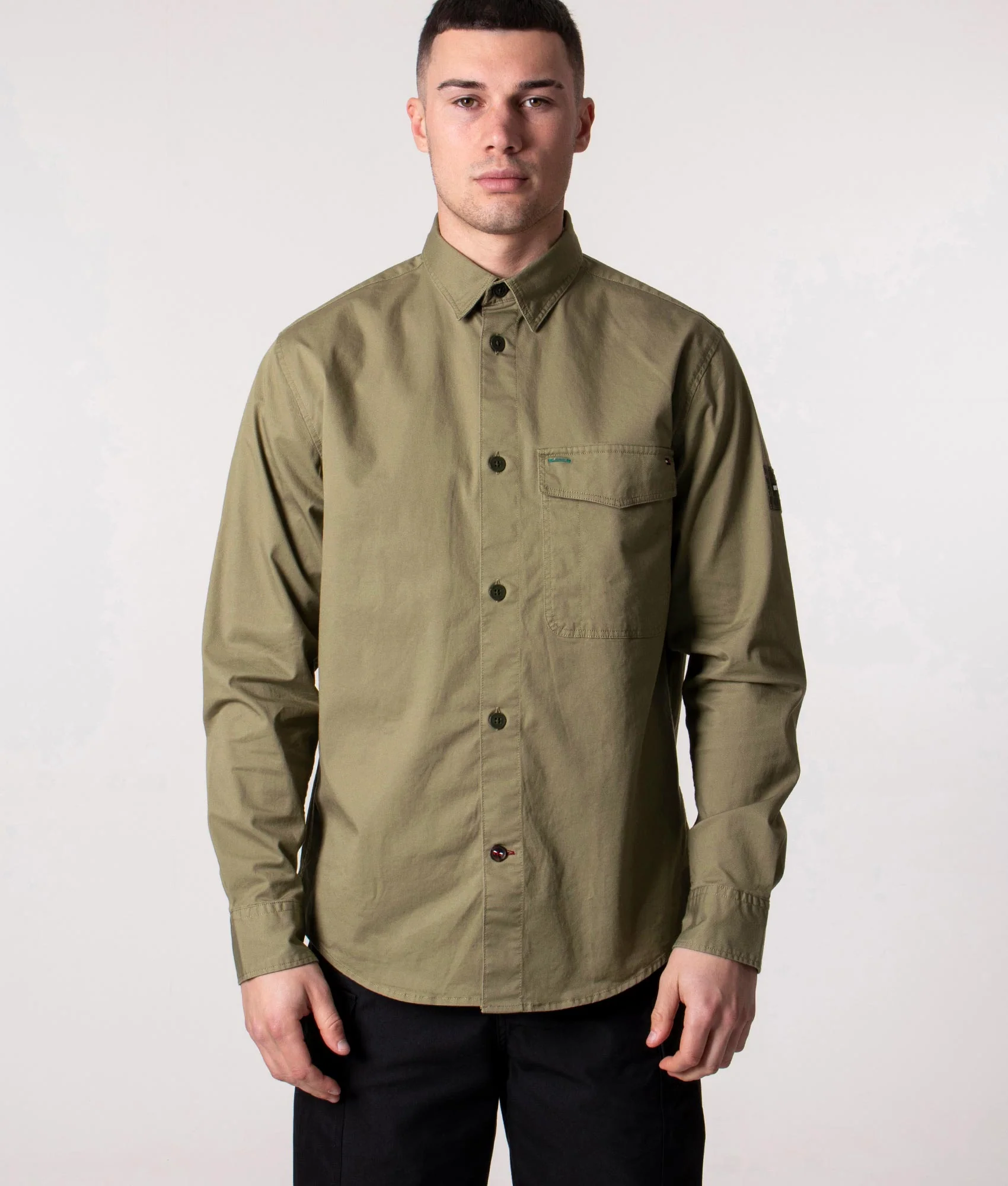 Lightweight Twill Overshirt - Image 2