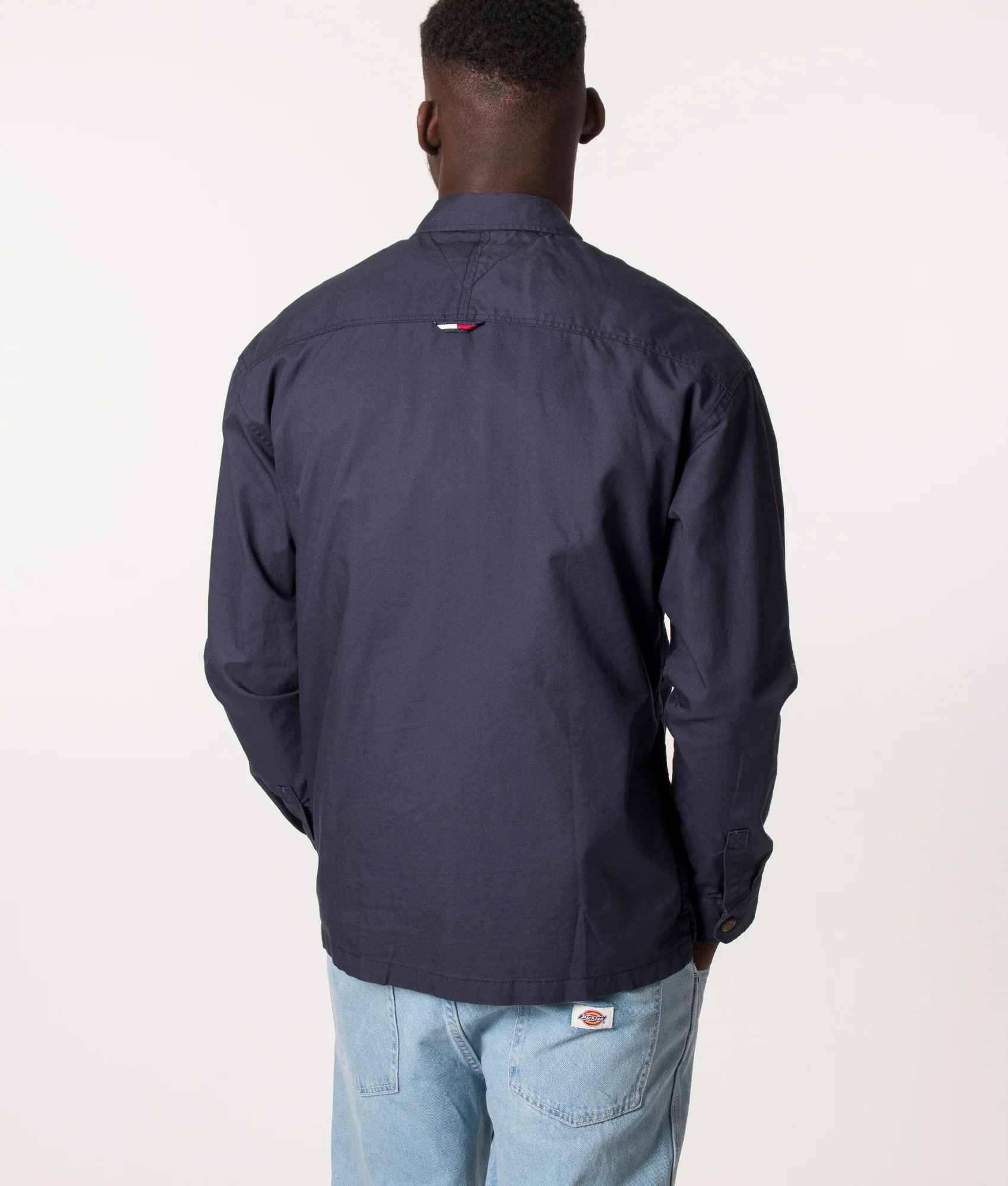 Classic Solid Overshirt - Image 4