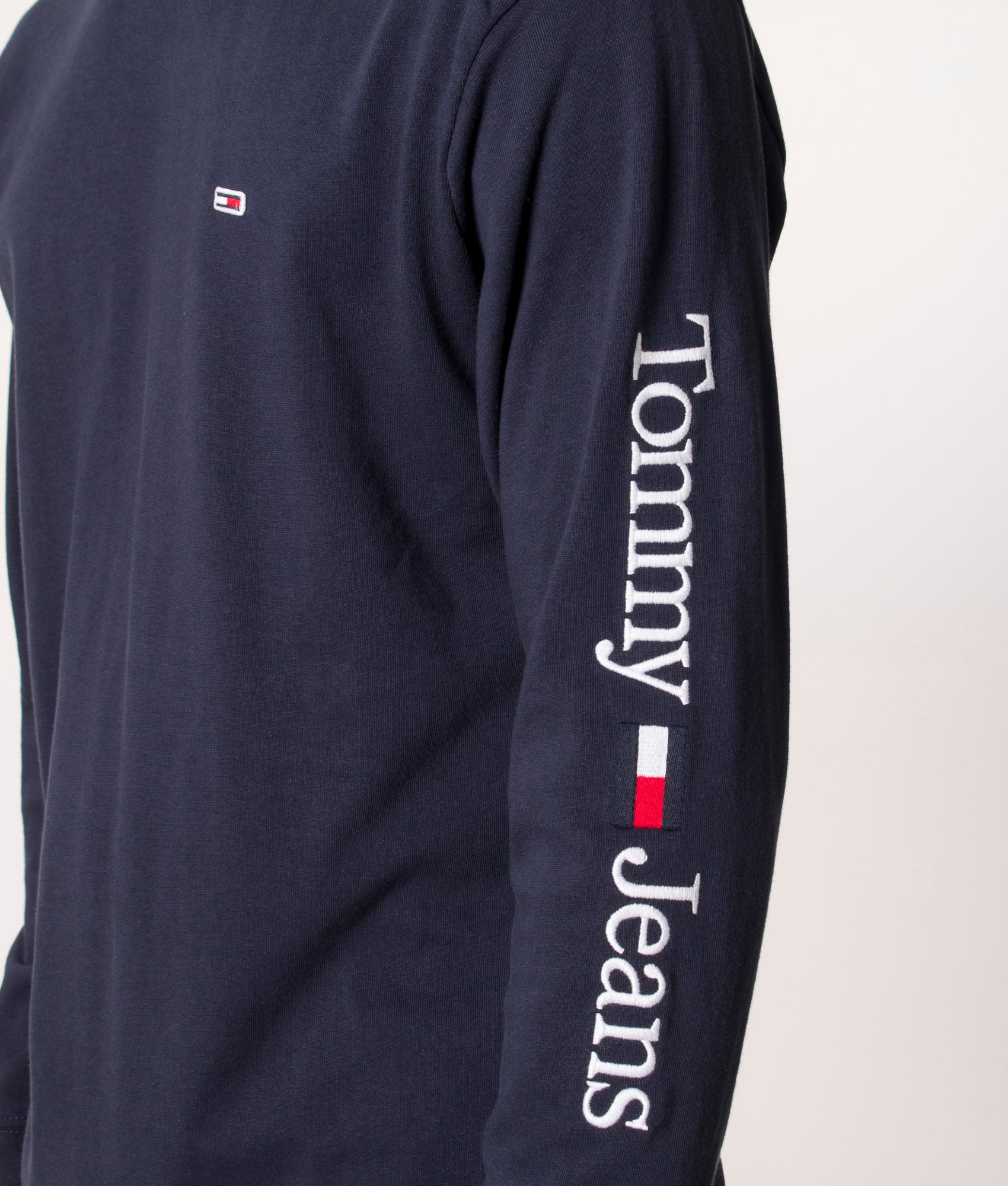 Long Sleeve Classic Serif Linear T-Shirt - Image 2