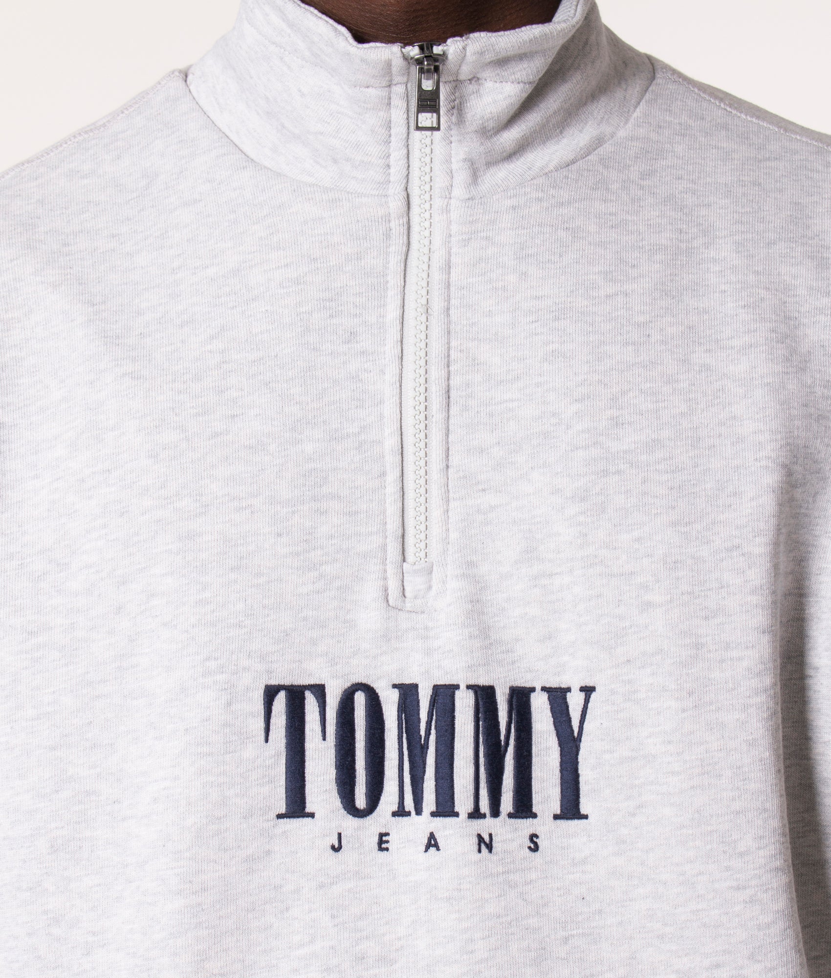 Relaxed Fit Quarter Zip Authentic Sweatshirt - Image 2
