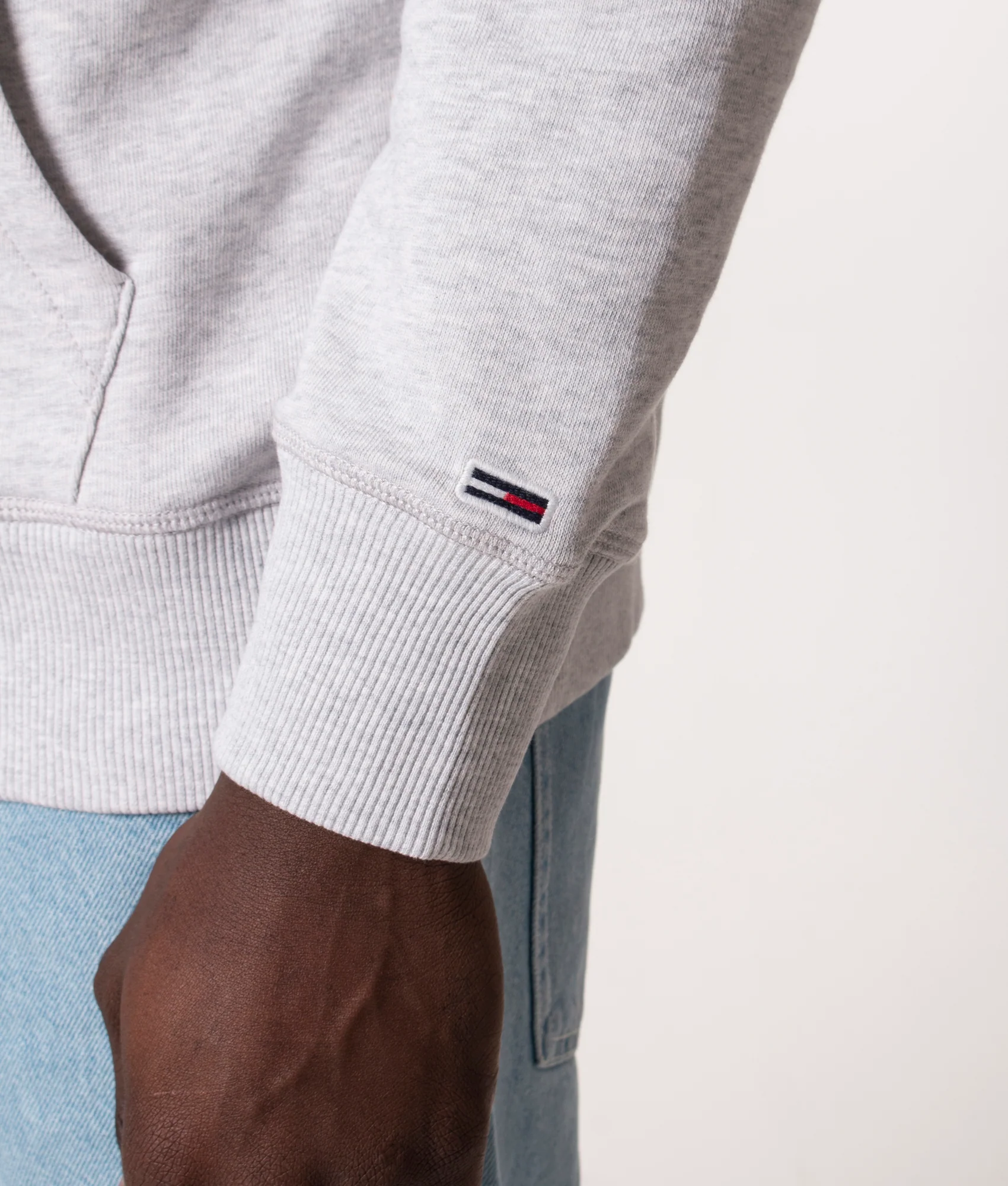 Relaxed Fit Quarter Zip Authentic Sweatshirt - Image 3
