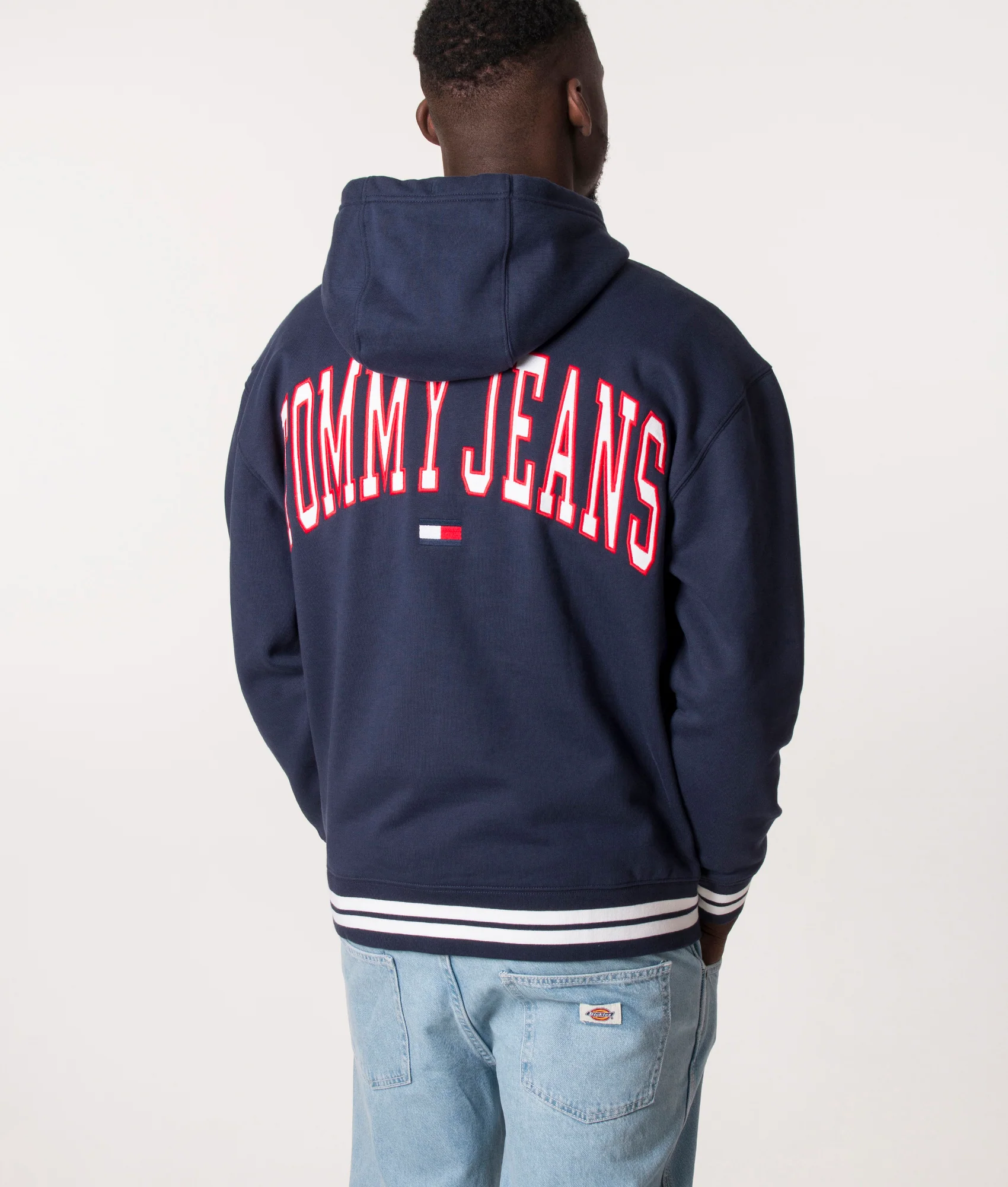 Relaxed Fit Collegiate Hoodie
