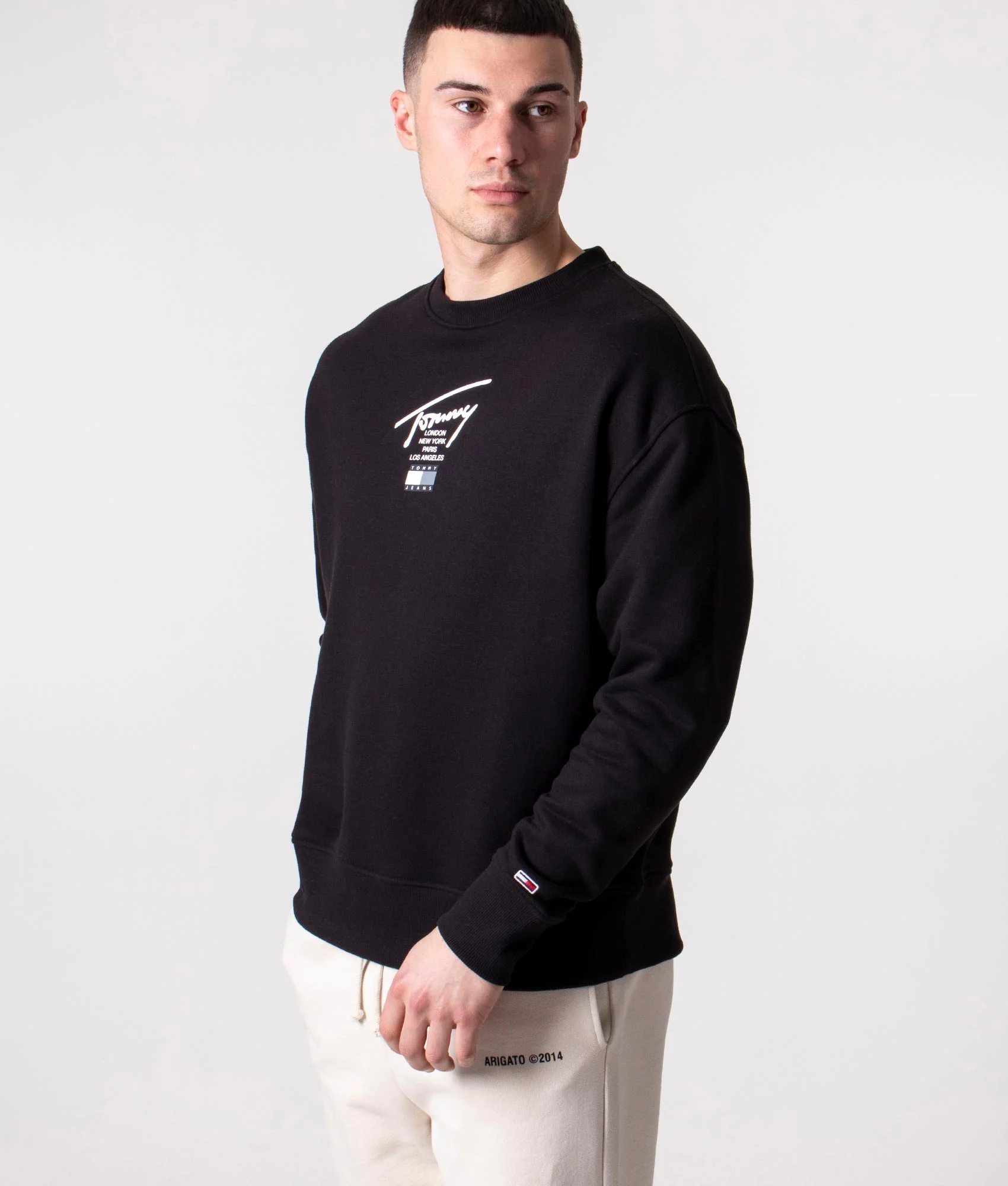 Relaxed Fit Signature Modern Essential Logo Sweatshirt - Image 5