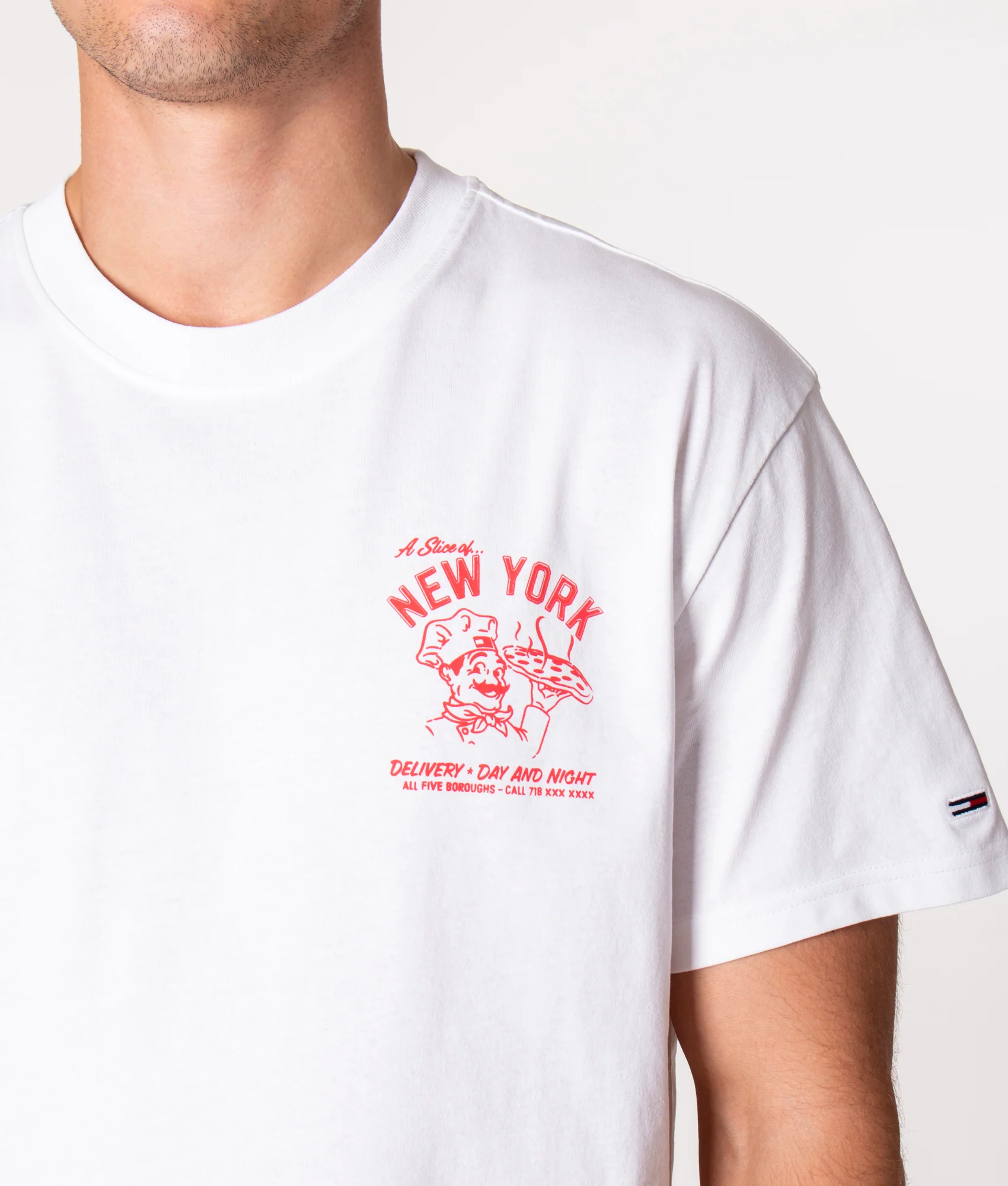 Relaxed Fit Best Pizza T-Shirt - Image 3