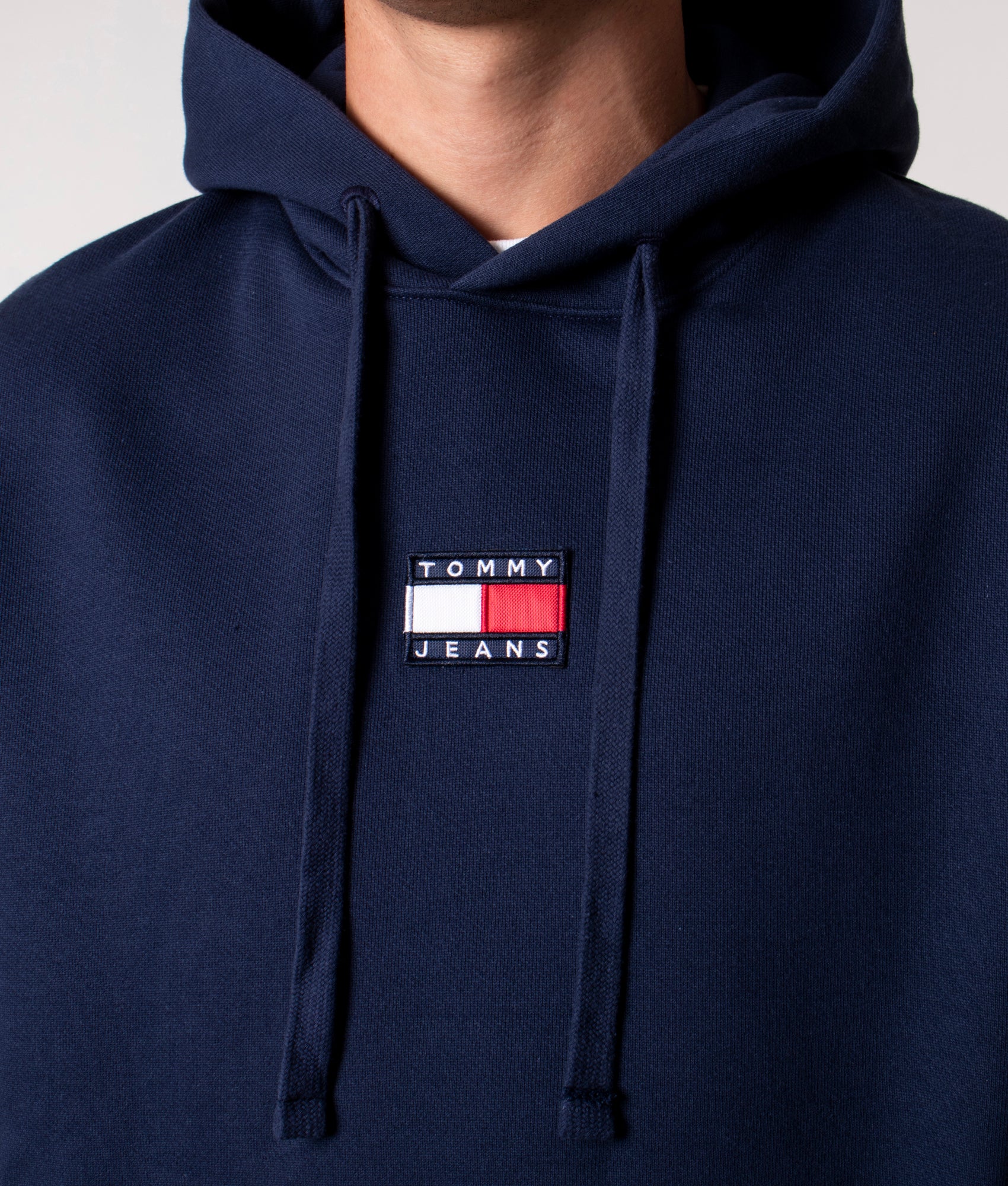 Relaxed Fit Badge Fleece Hoodie - Image 2