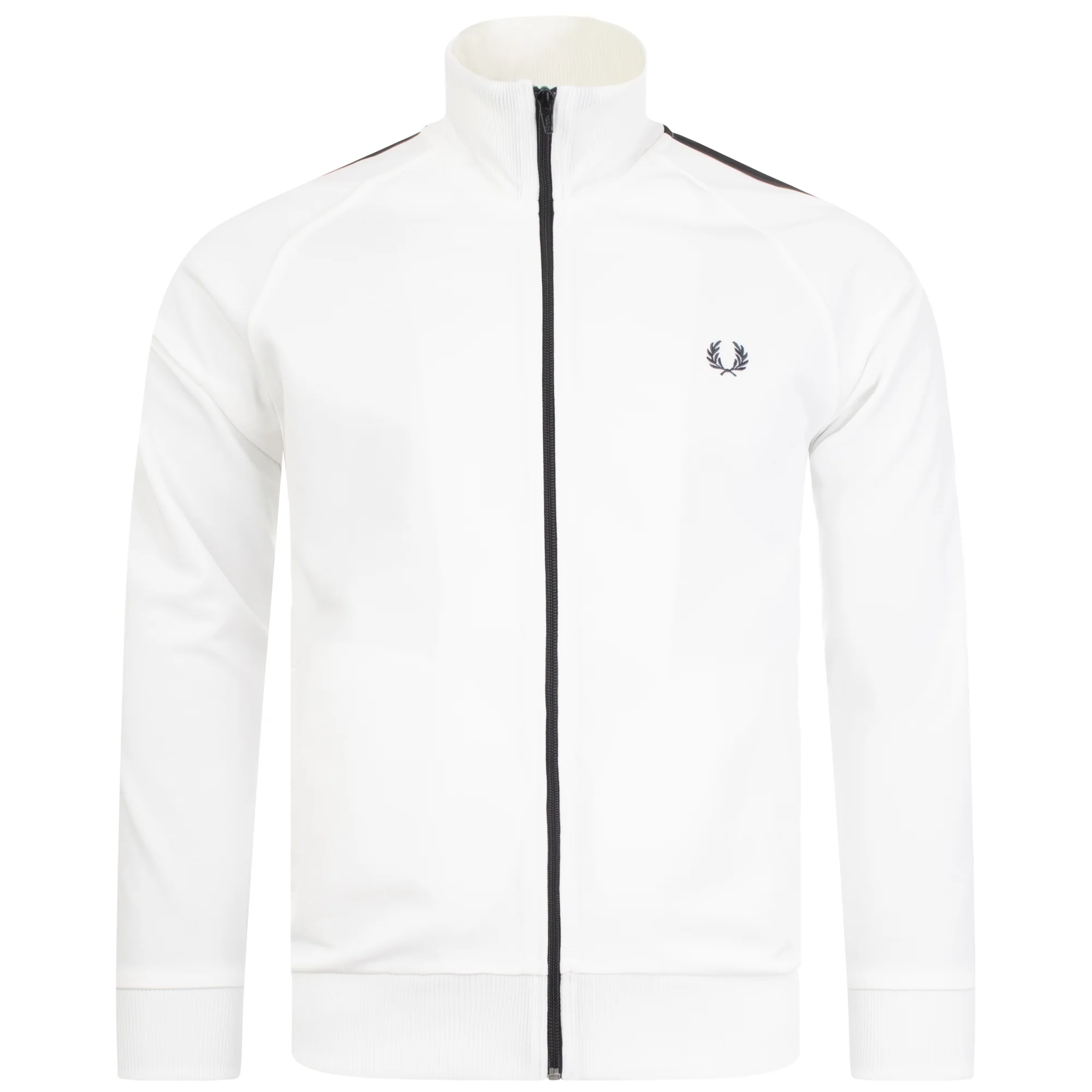 Regular Fit Tonal Taped Track Top - Image 2