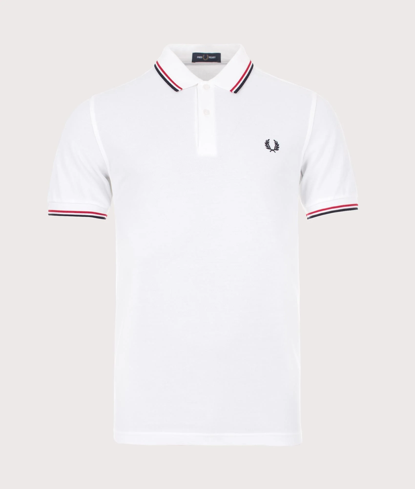 Regular Fit Twin Tipped Fred Perry Polo Shirt