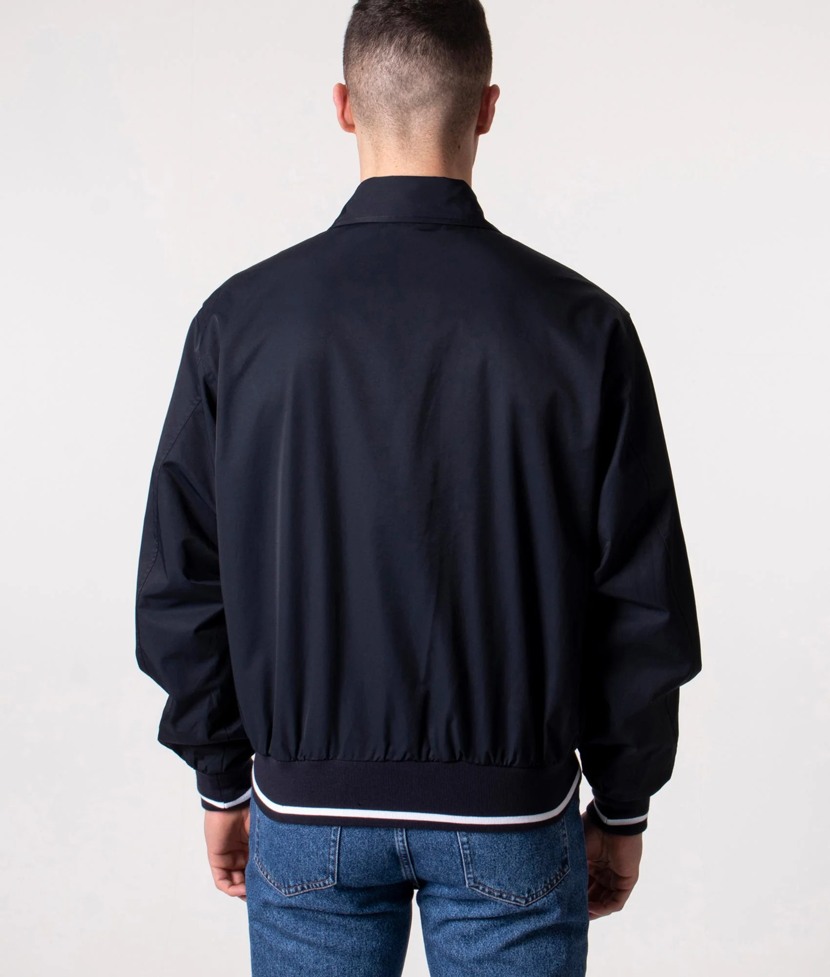 Relaxed Fit Varsity Bomber Jacket - Image 5