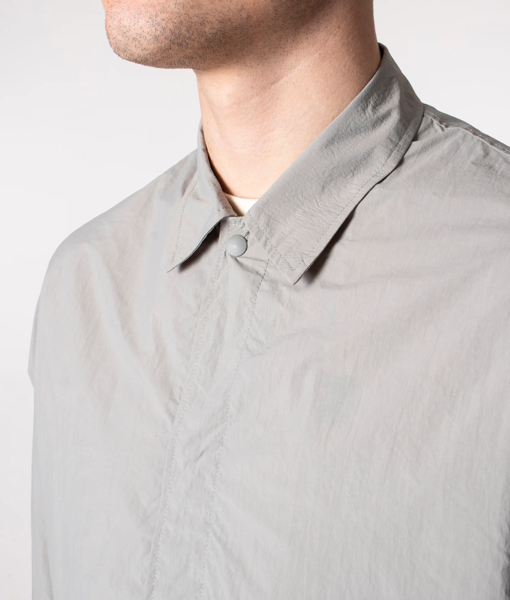Relaxed Fit Fishtail Overshirt - Image 2