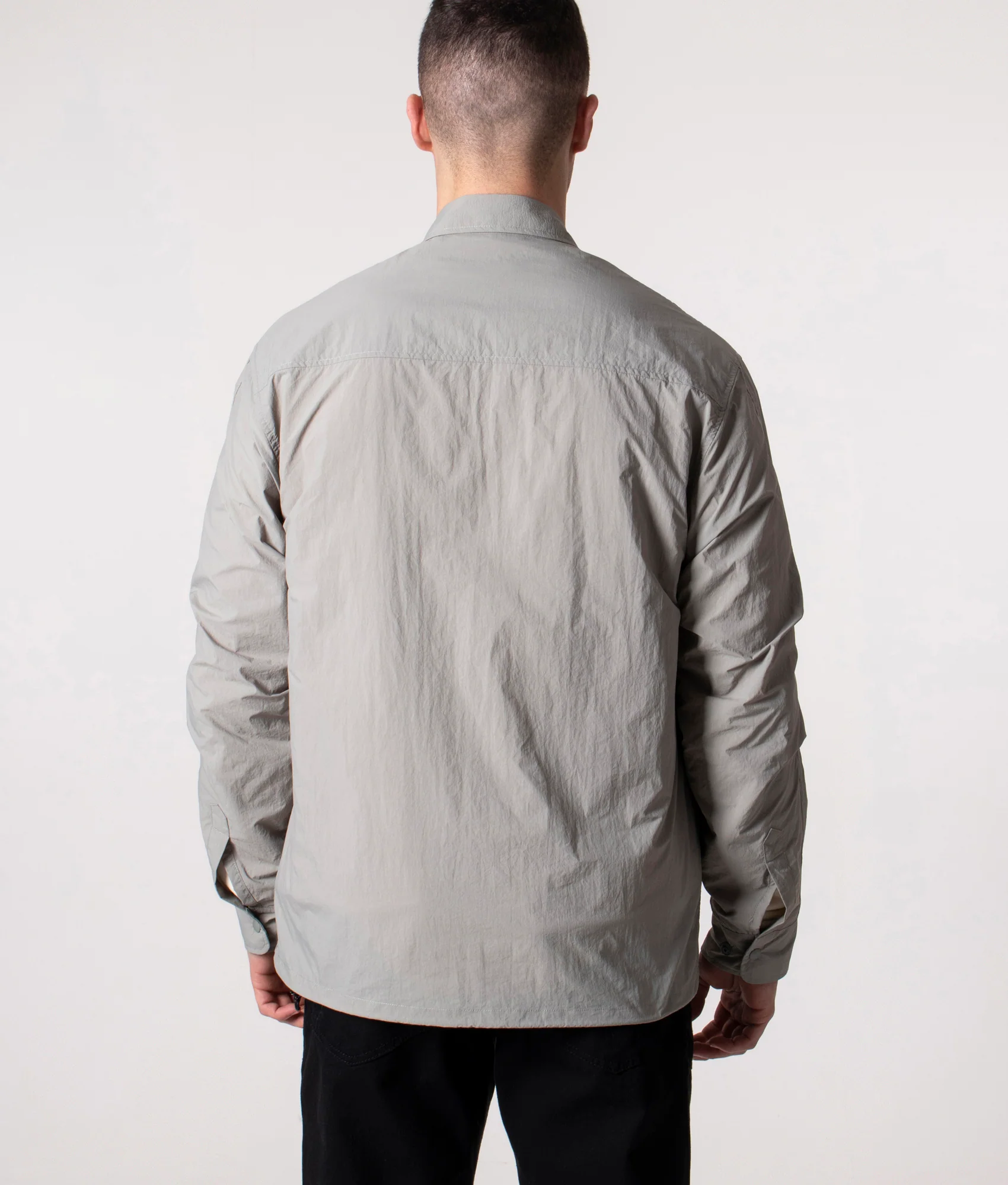 Relaxed Fit Fishtail Overshirt - Image 6