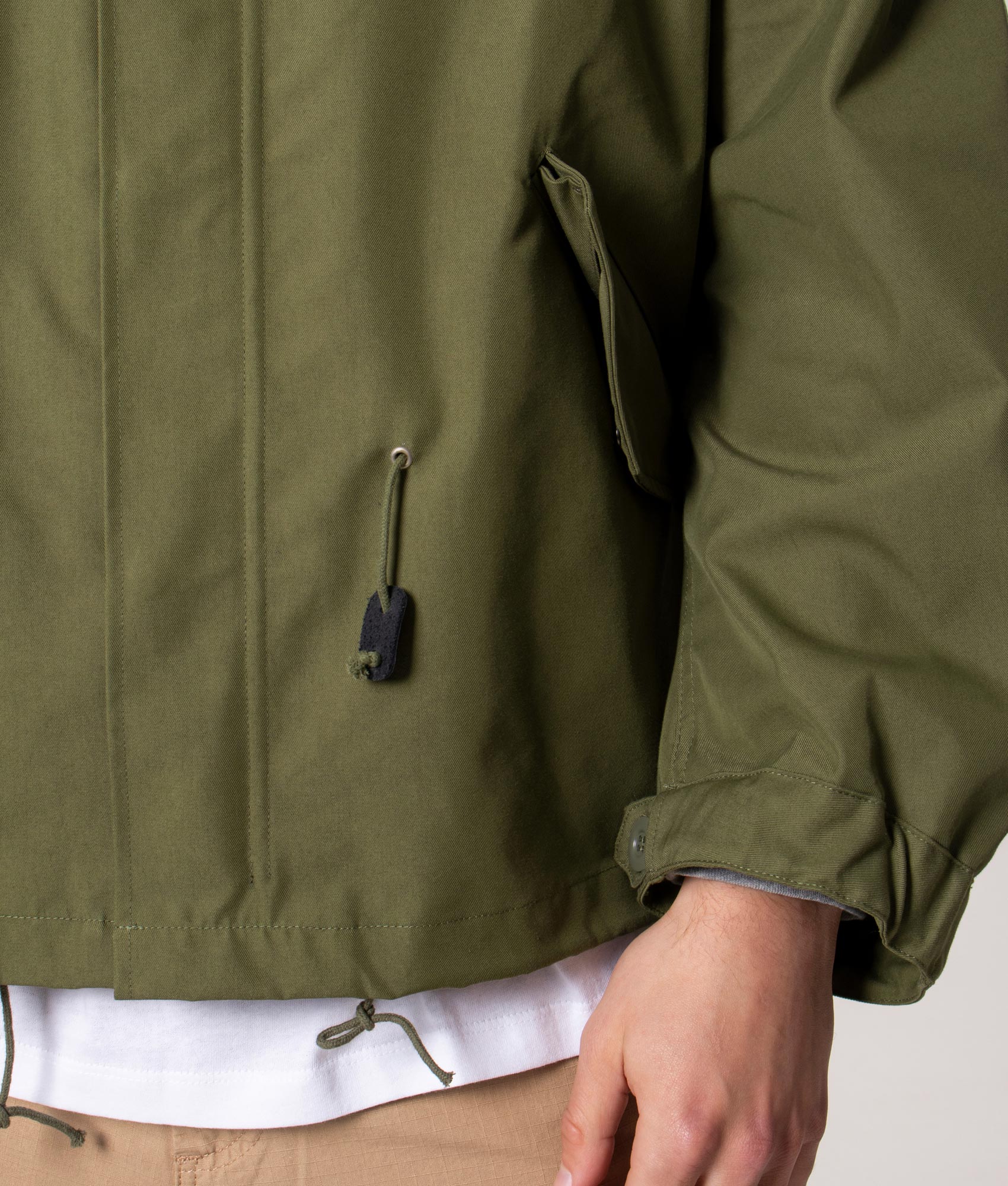 Oversized Fishtail Short Jacket - Image 2