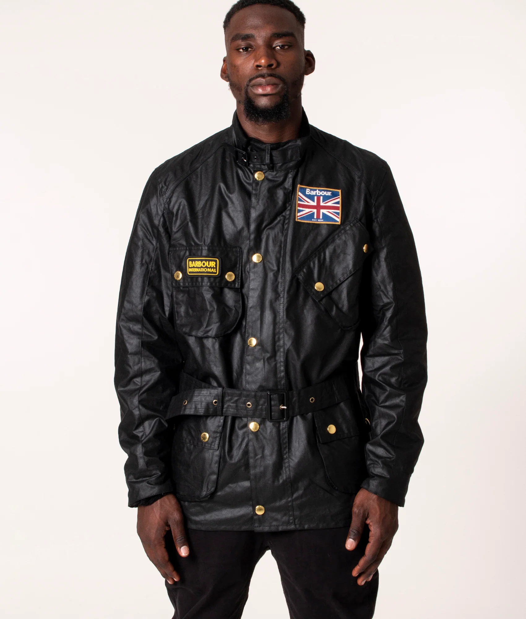 Union Jack Wax Jacket - Image 5
