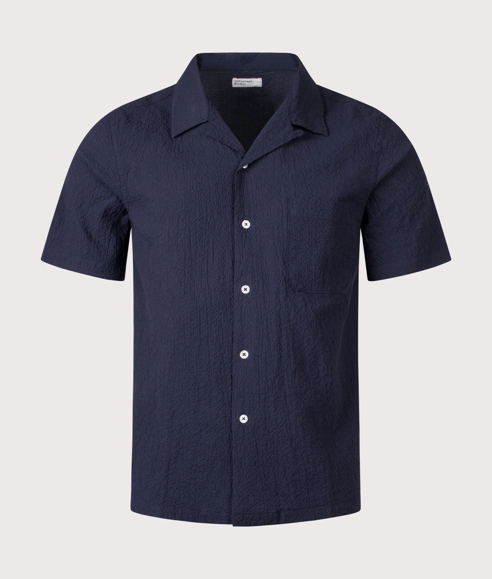 Short Sleeve Seersucker Road Shirt