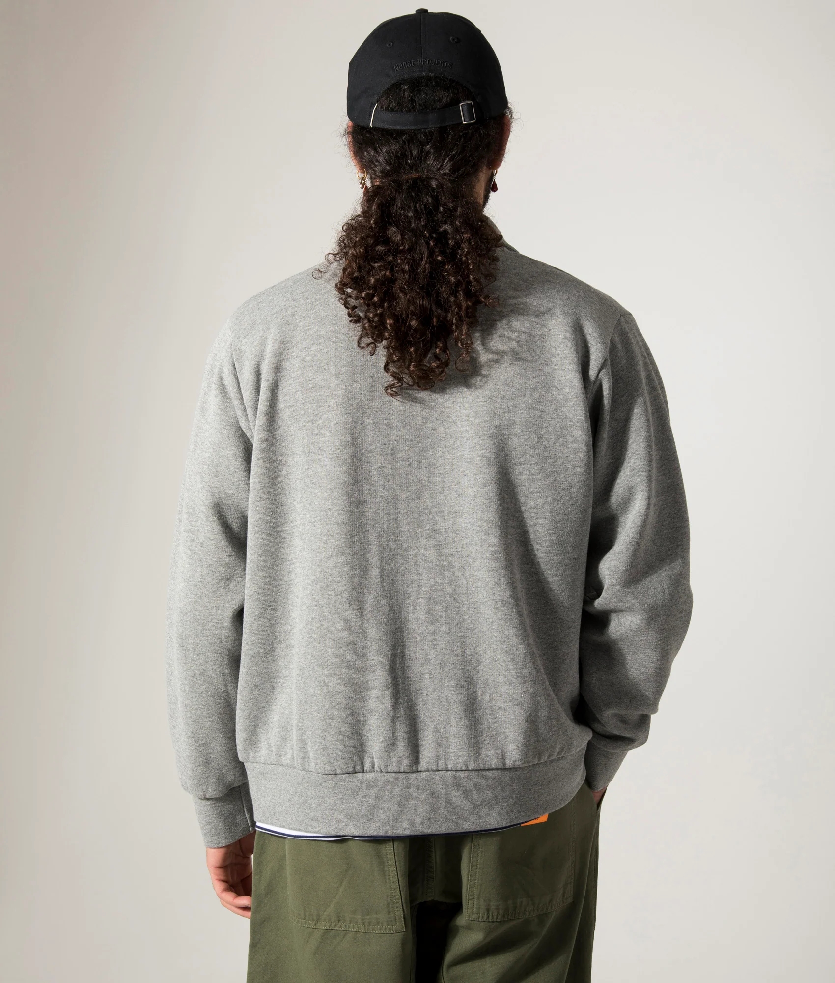 Relaxed Fit Tyler Zip Through Sweatshirt - Image 5