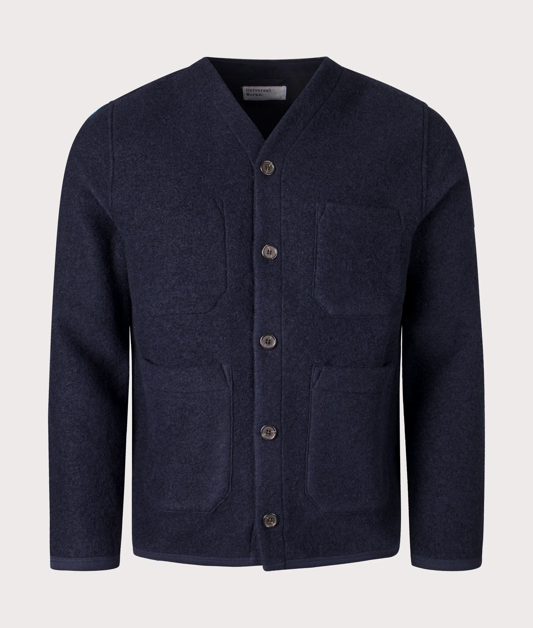 Wool Fleece Cardigan