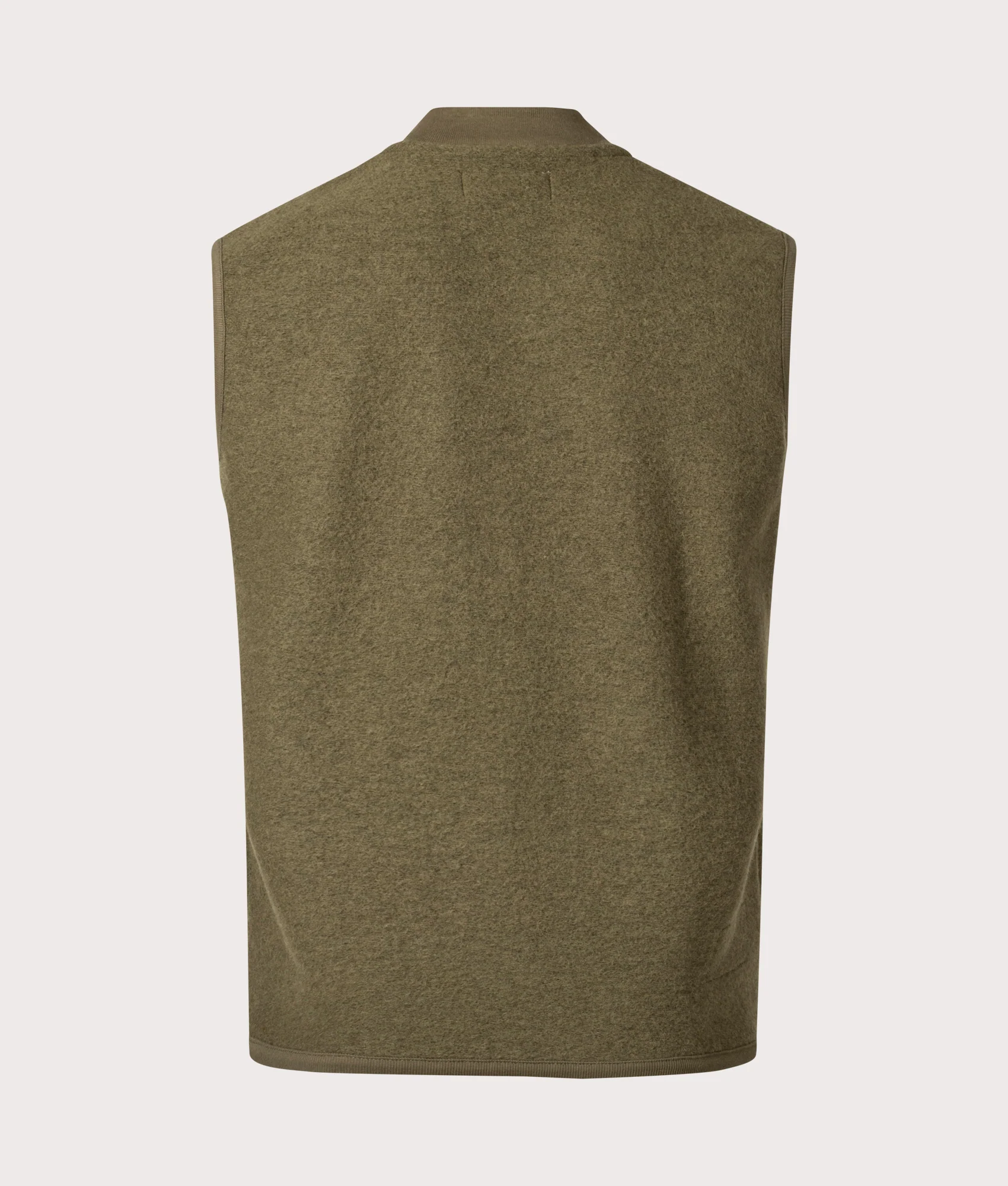 Wool Zip Gilet - Image 2
