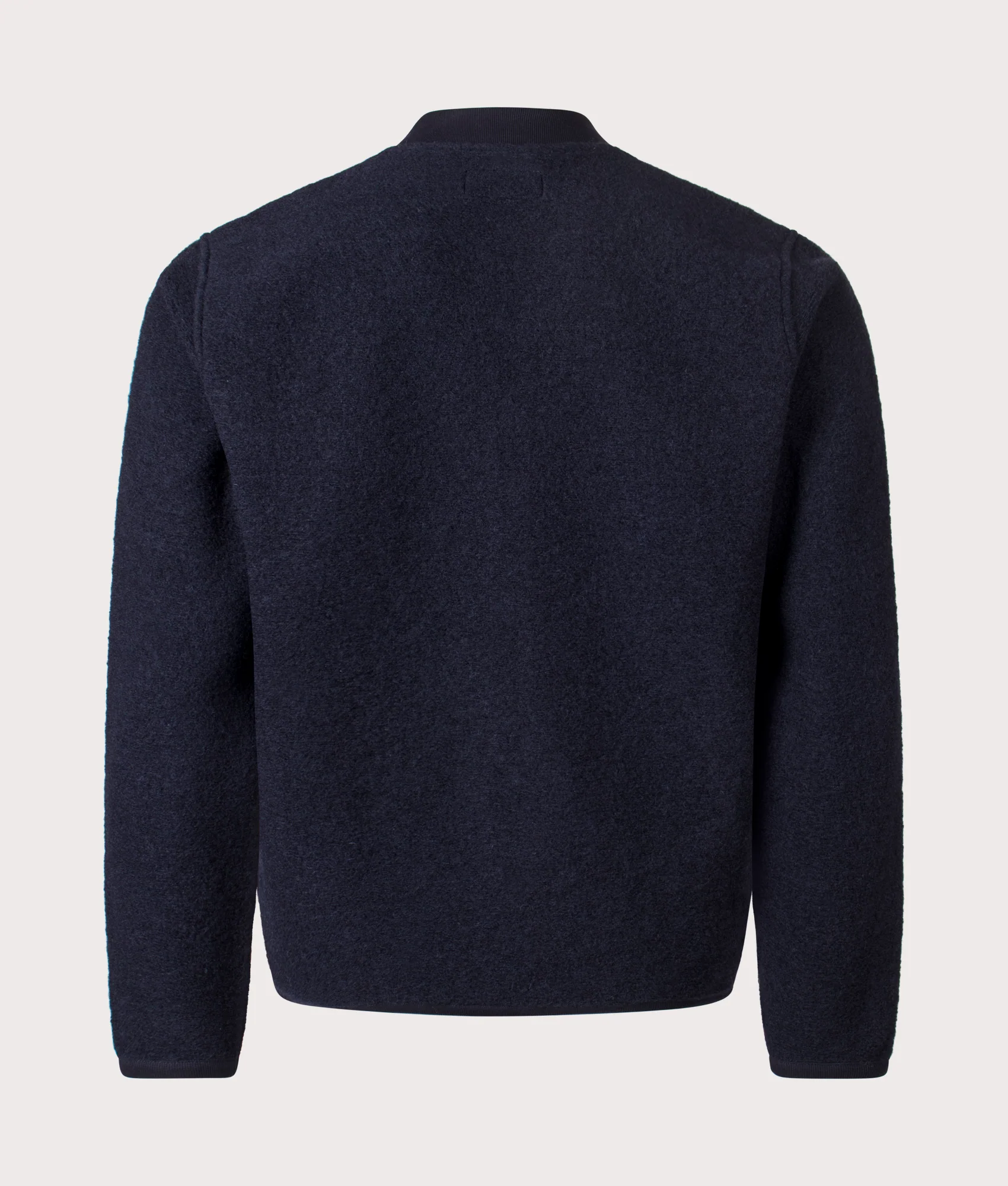 Wool Zip Bomber Jacket - Image 4