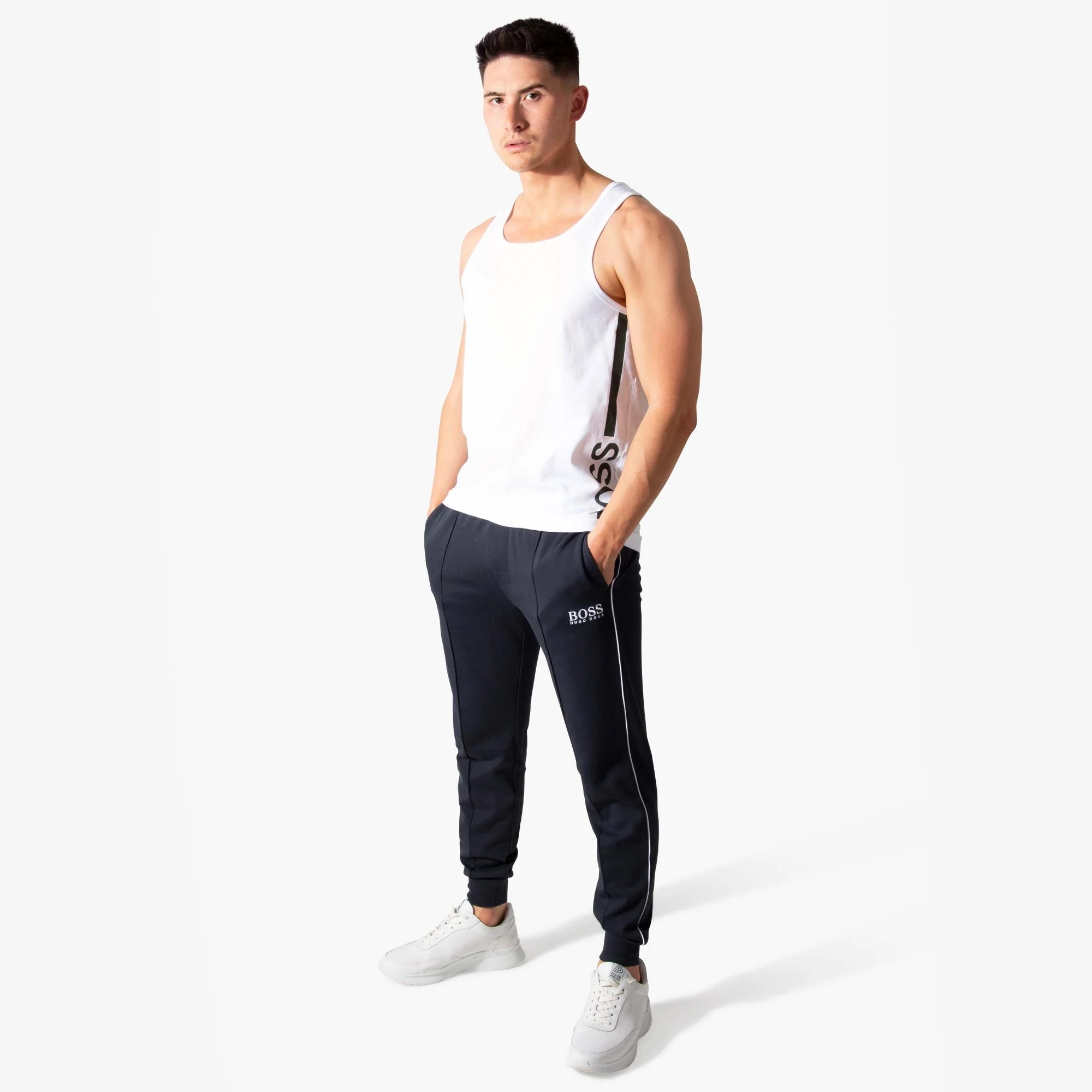 Vertical Logo Beach Vest - Image 4