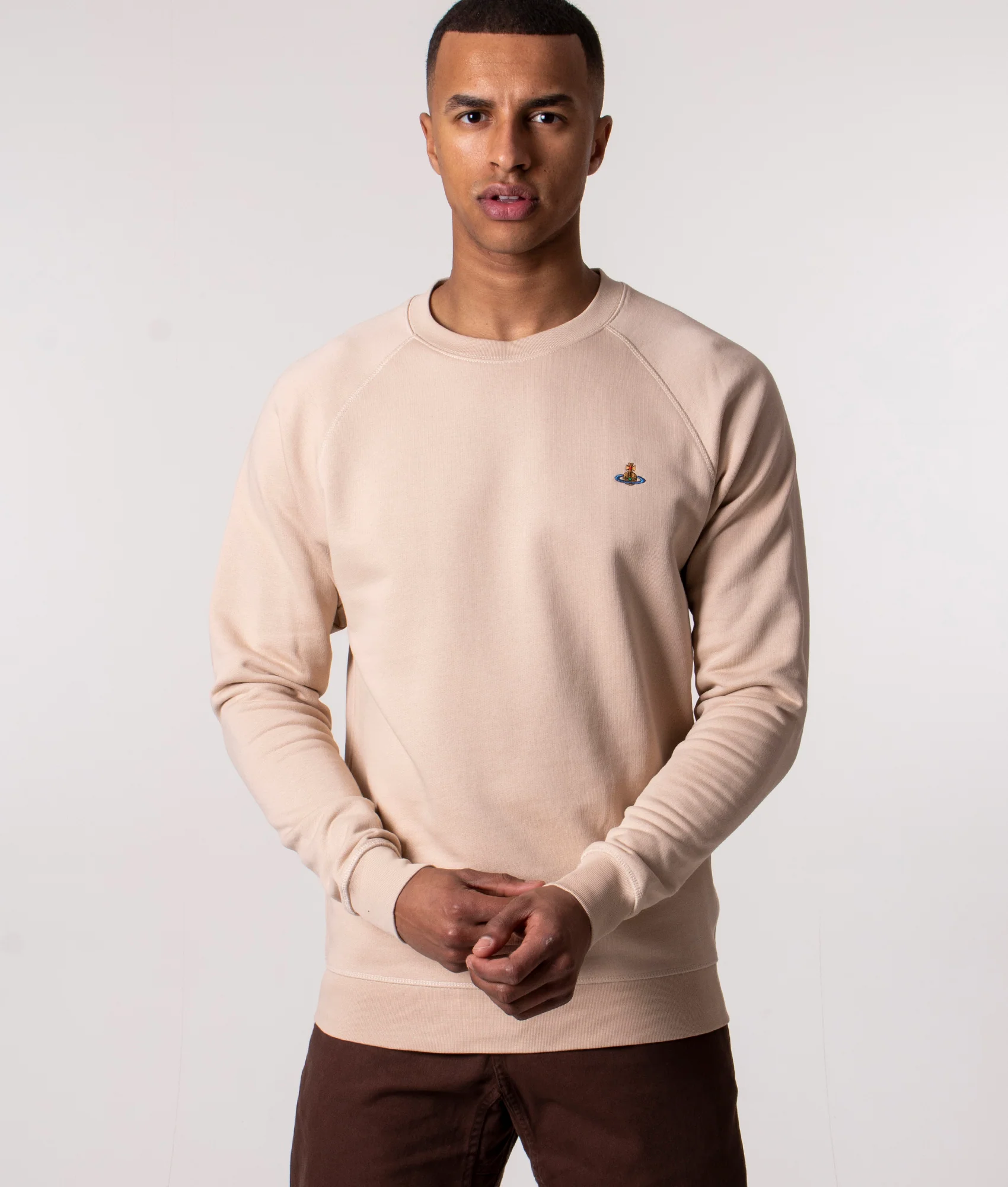 Relaxed Fit Raglan Sweatshirt