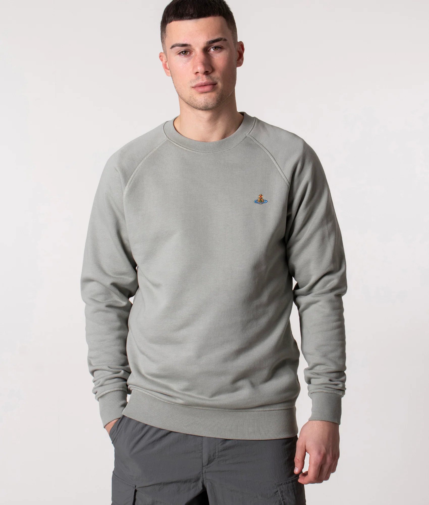 Relaxed Fit Raglan Sweatshirt