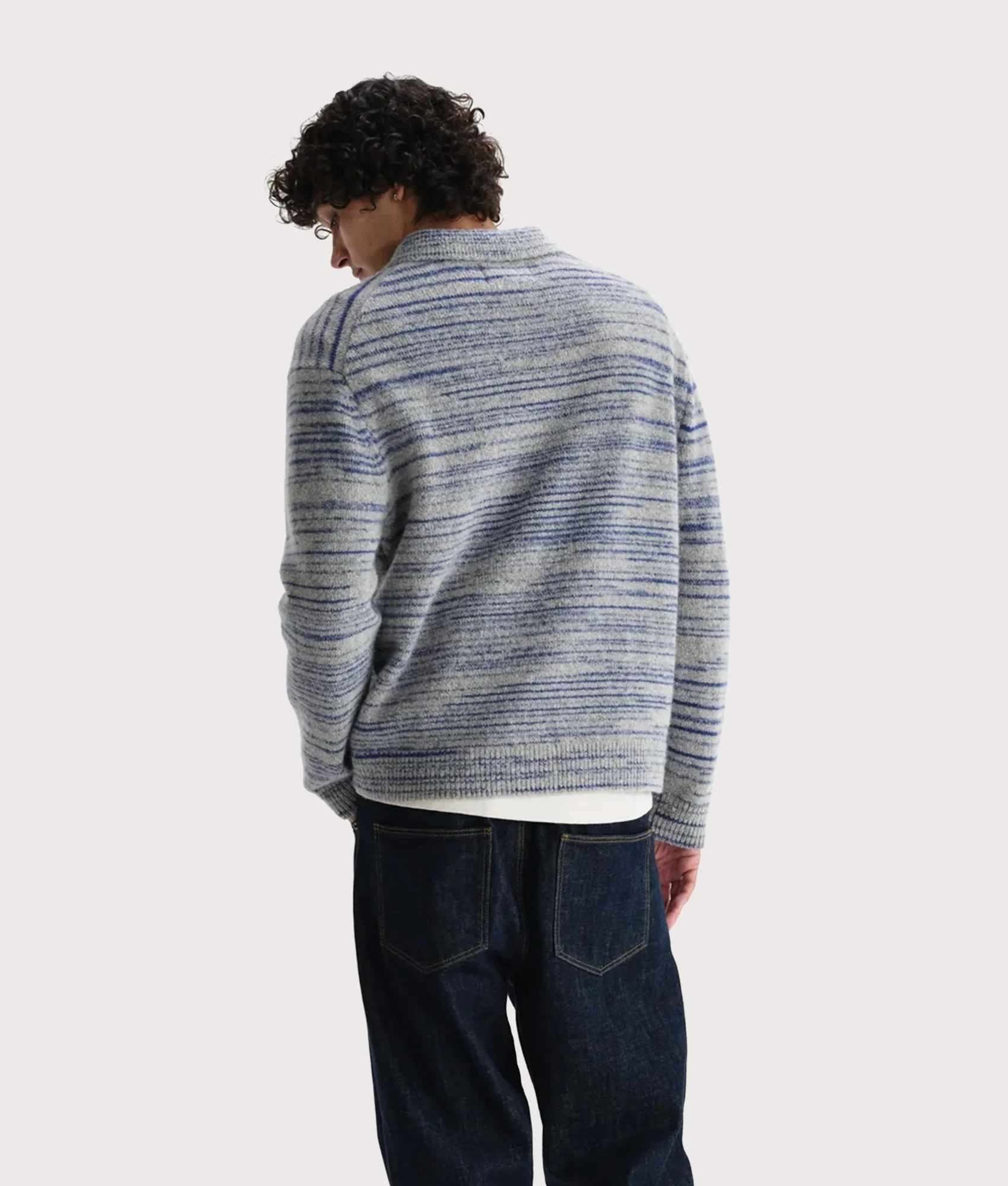 Alpha Zip Polo Shirt - Image 3