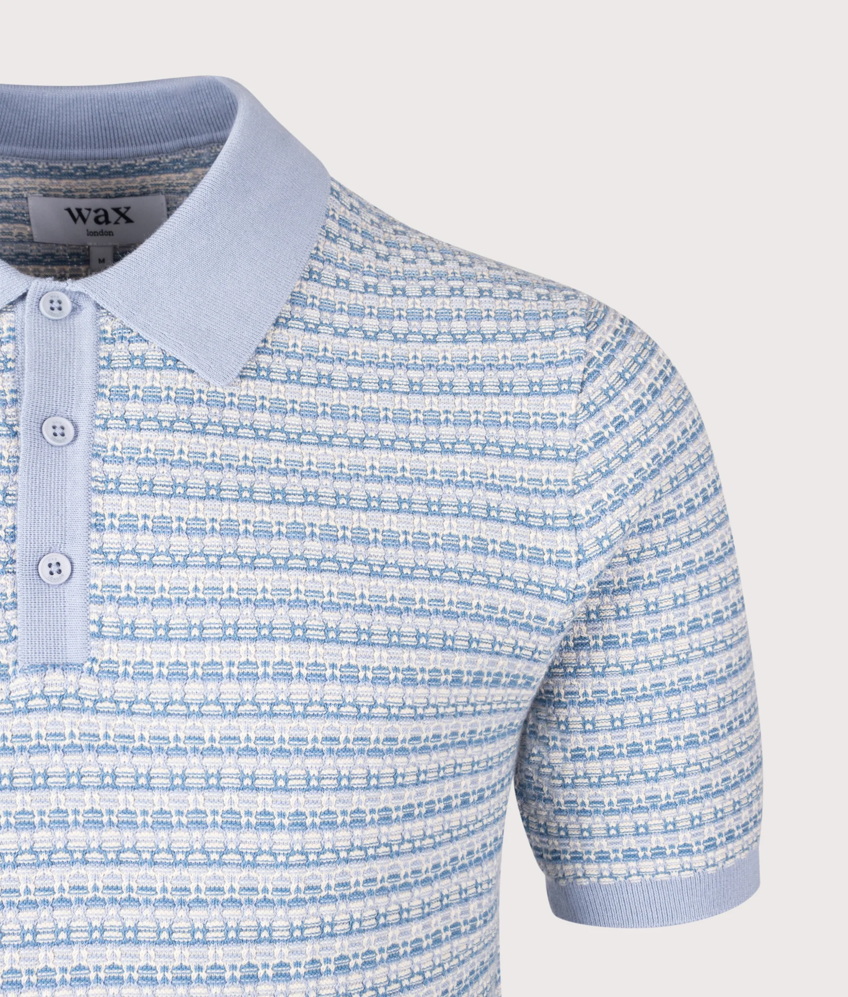 Naples Mini Geo Polo Shirt - Image 3