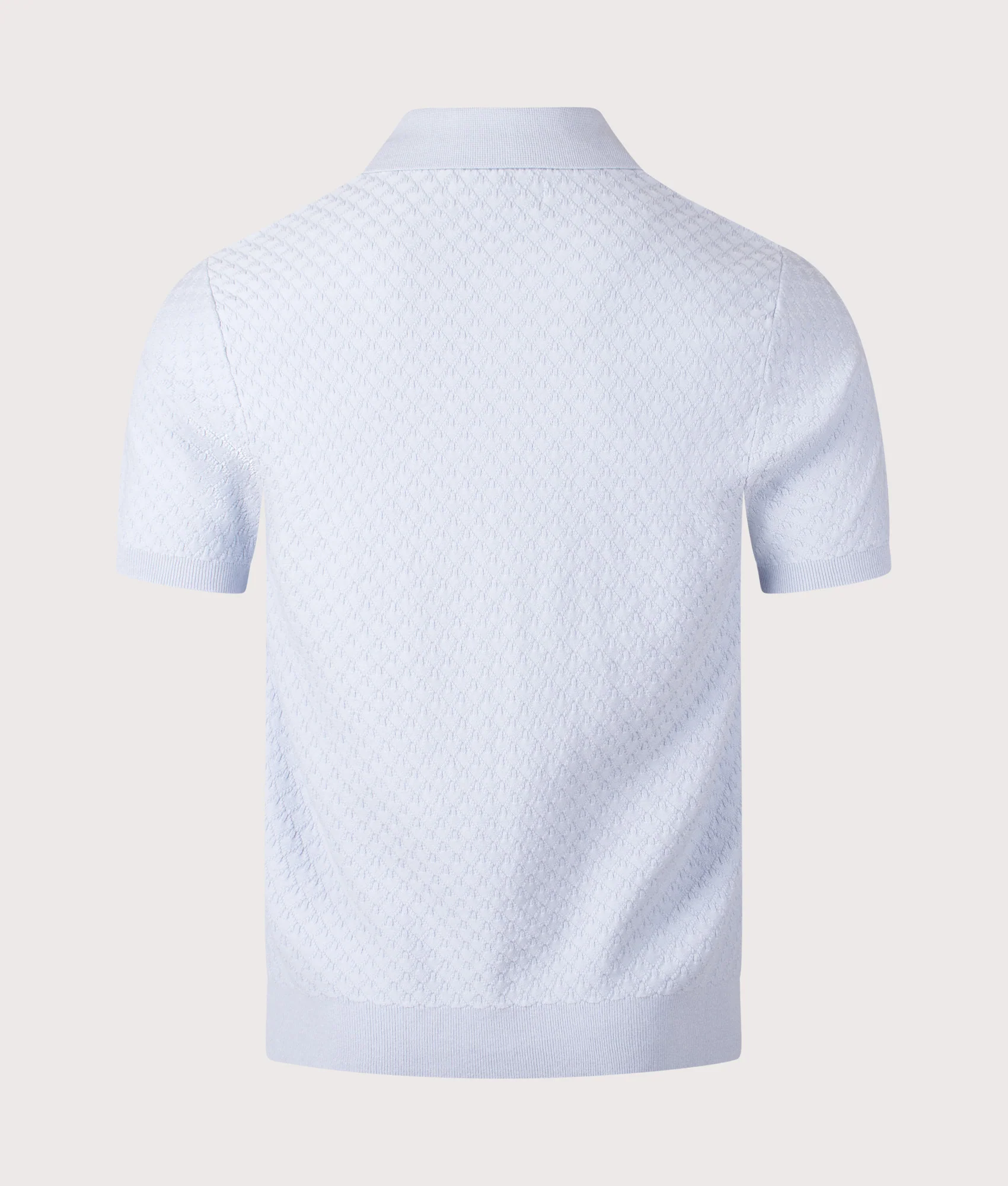 Naples Retro Diamond Polo Shirt - Image 3