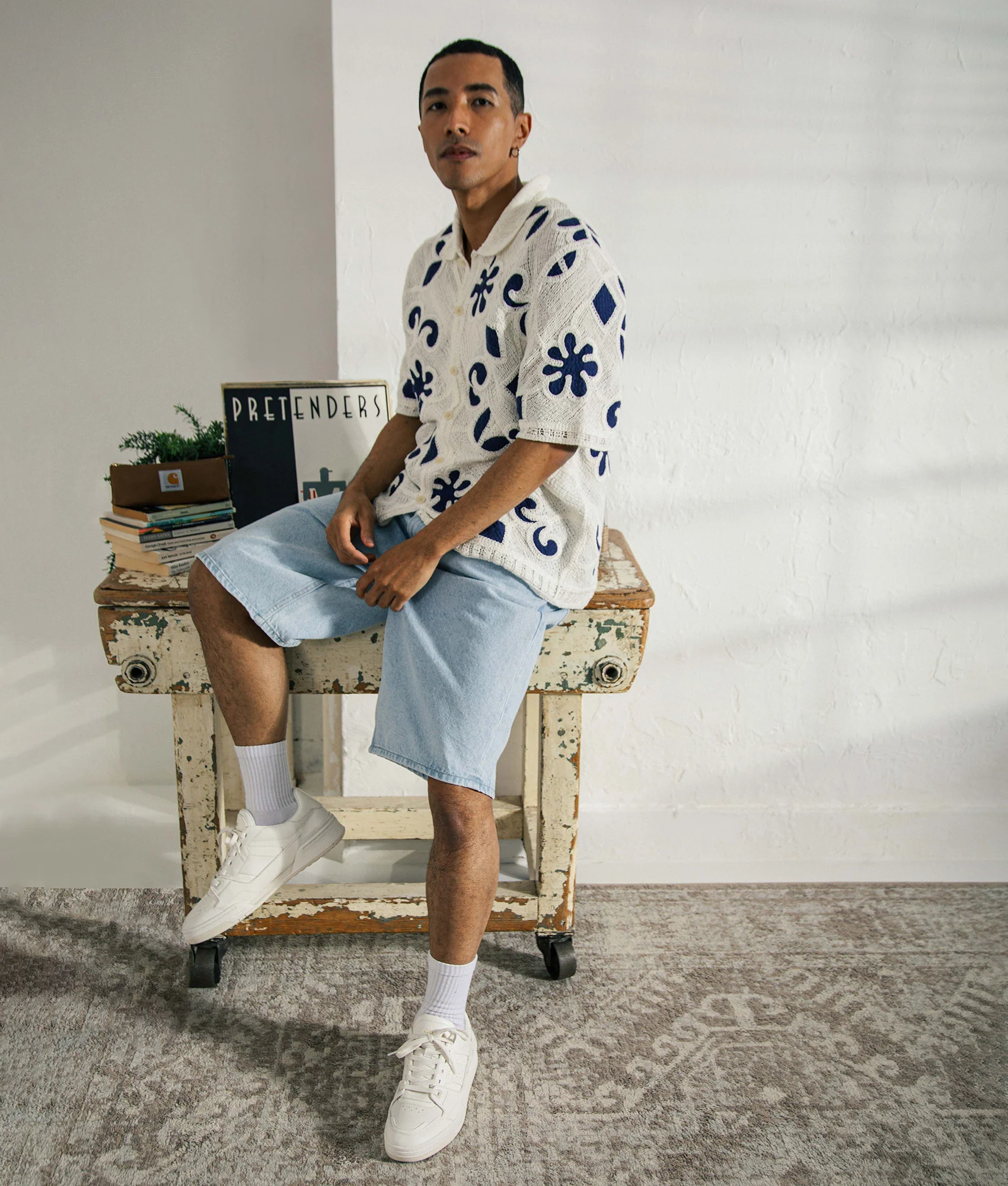 Porto Doodle Crochet Shirt - Image 2